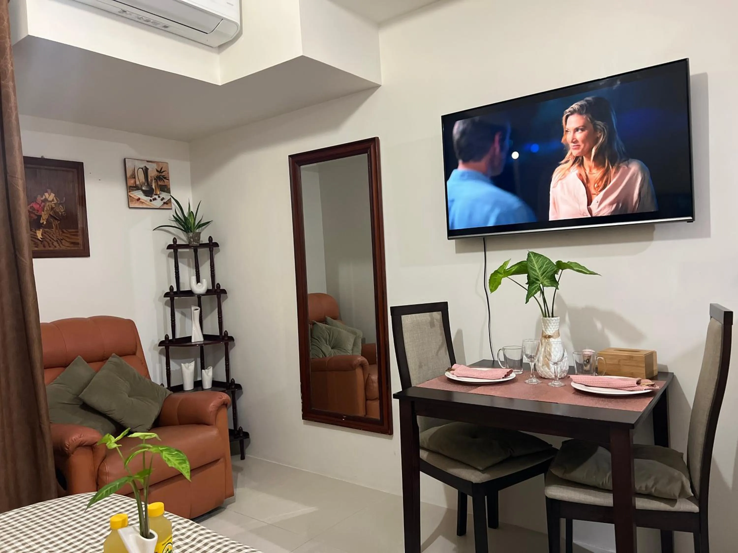 Dining area in Inspiria Condominium Tower, beside Abreeza Ayala Mall, Davao City