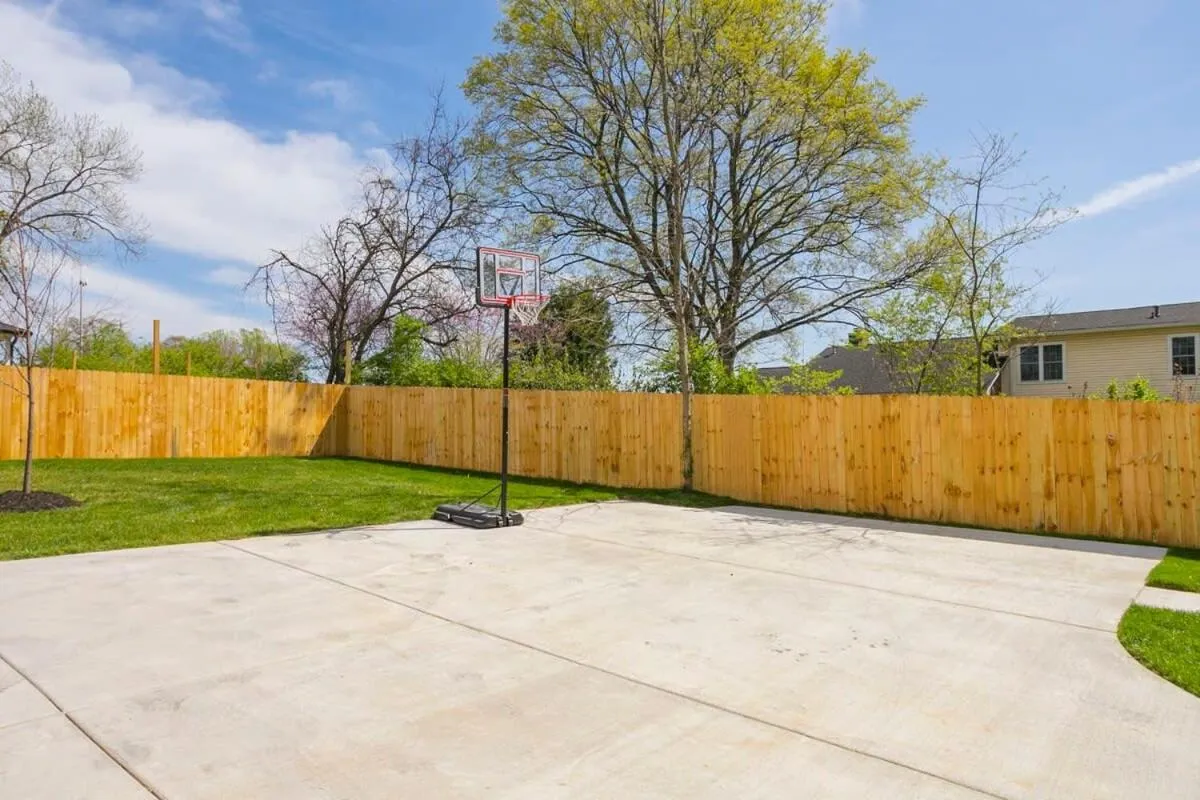 Custom Home Office Suite Game Room & Fire pit