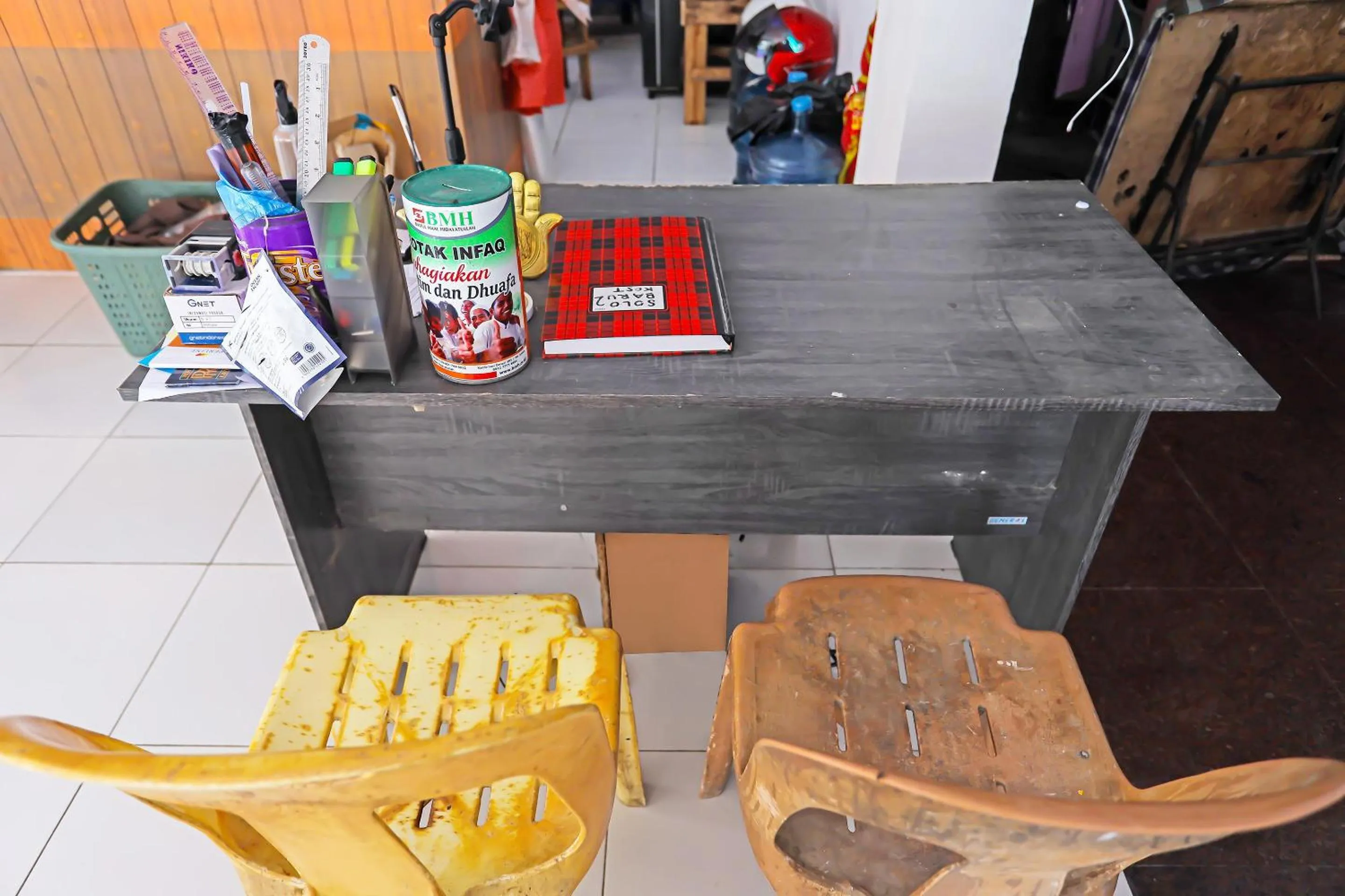 Lobby or reception in Hotel O Paris SyariahNearTempat Makan Pagi Sore Nohil