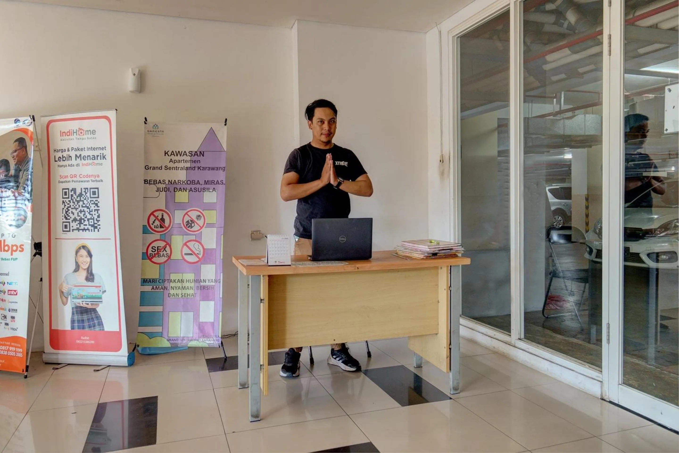 Lobby or reception in Collection O 92870 Apartement Grand Sentraland Karawang By Ipul