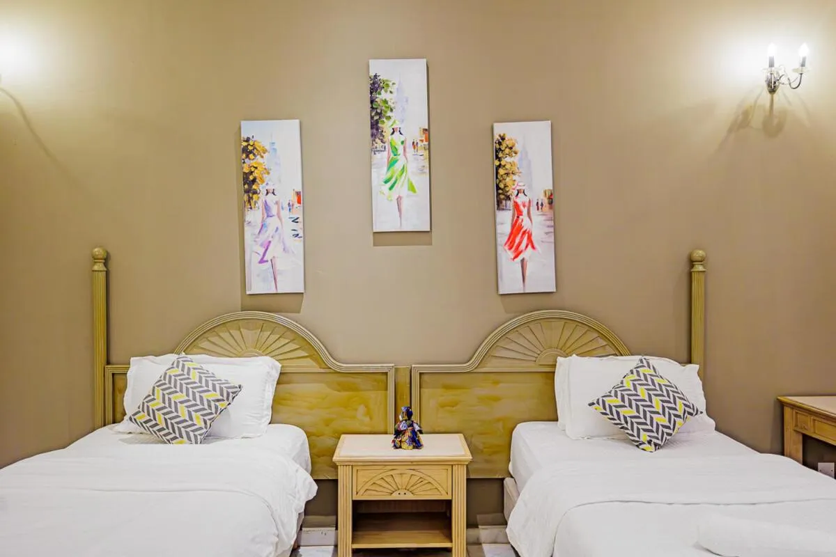 Bed in Ocean Villa Heights