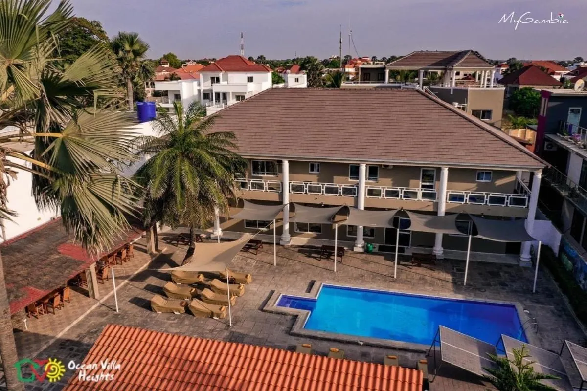 Pool view in Ocean Villa Heights