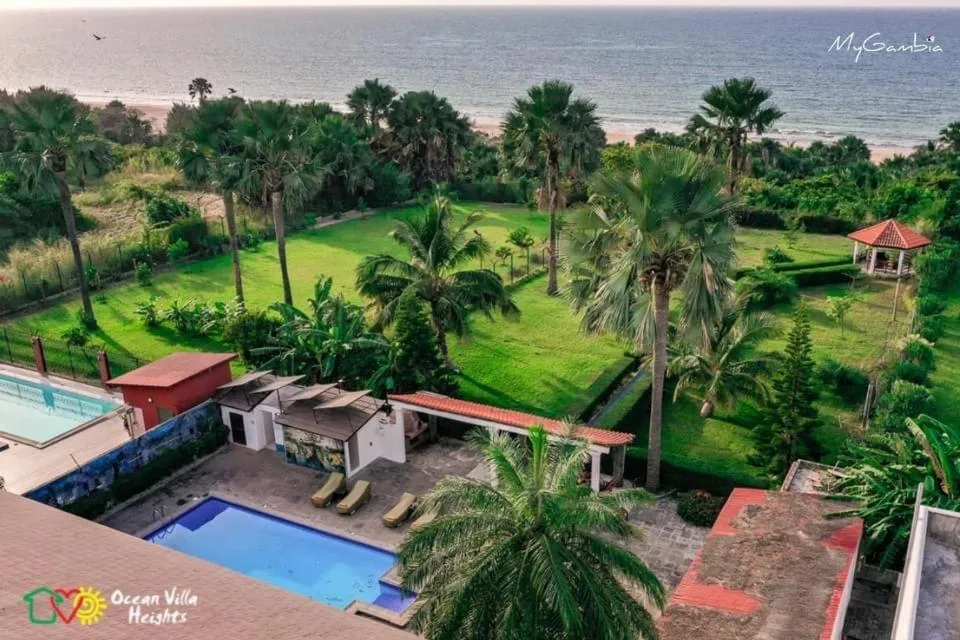 Bird's eye view in Ocean Villa Heights