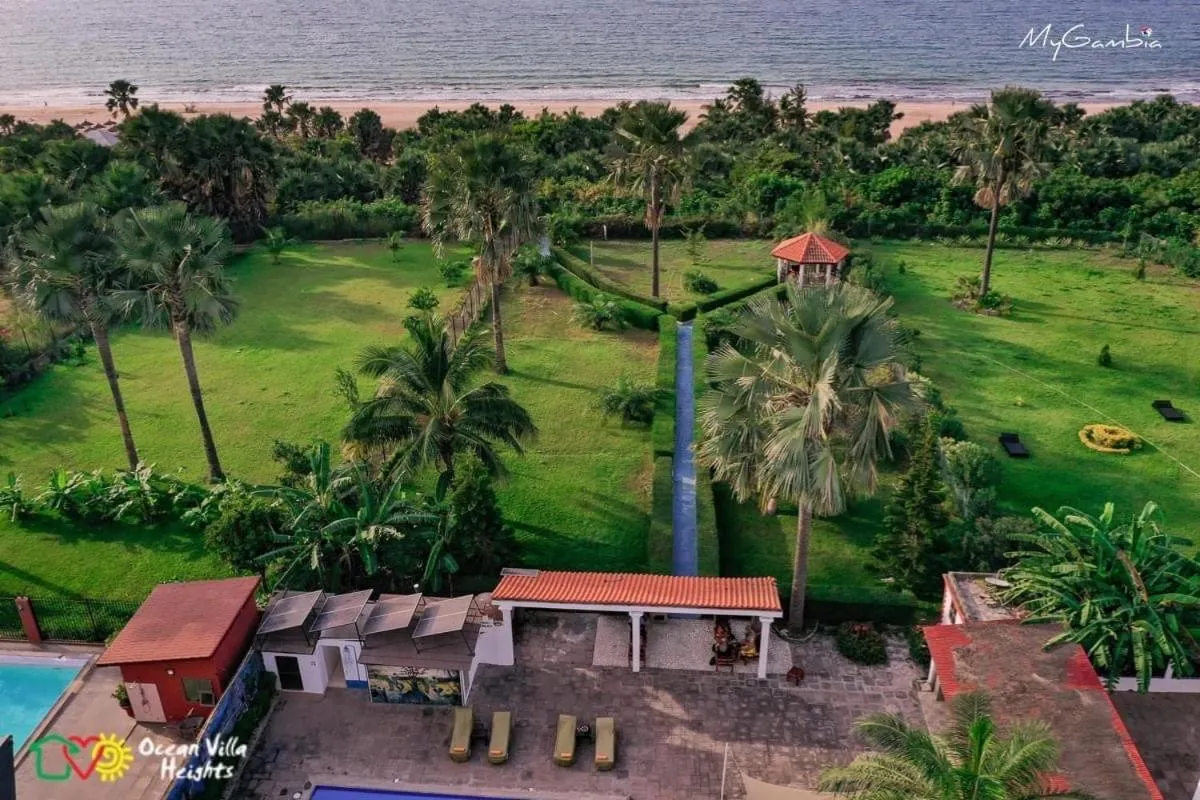 Bird's eye view in Ocean Villa Heights