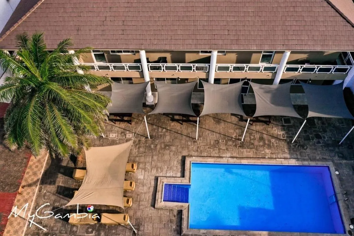 Pool view in Ocean Villa Heights