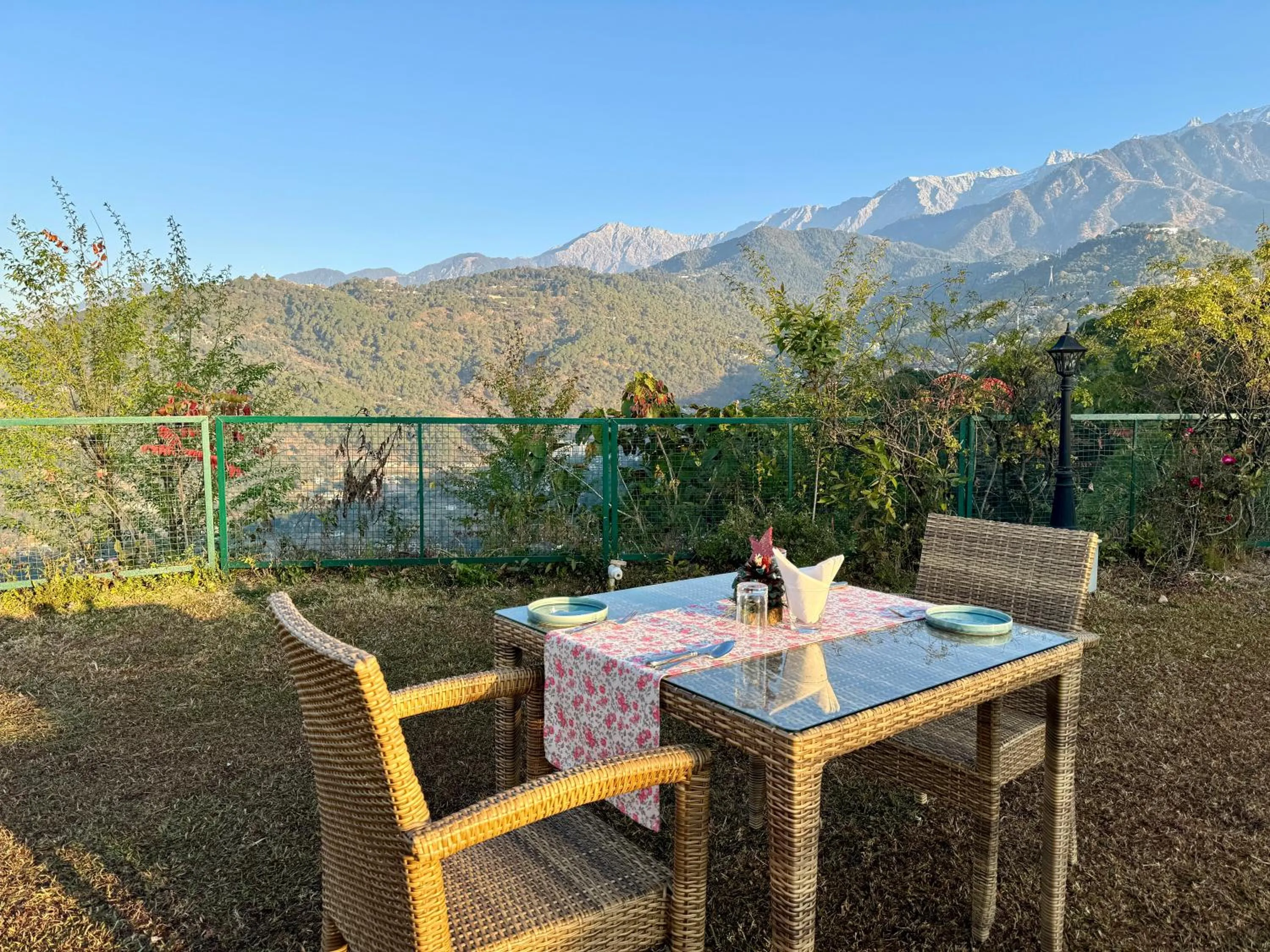 Children play ground in Brij Anayra Dharamshala - A Himalayan Luxury Retreat