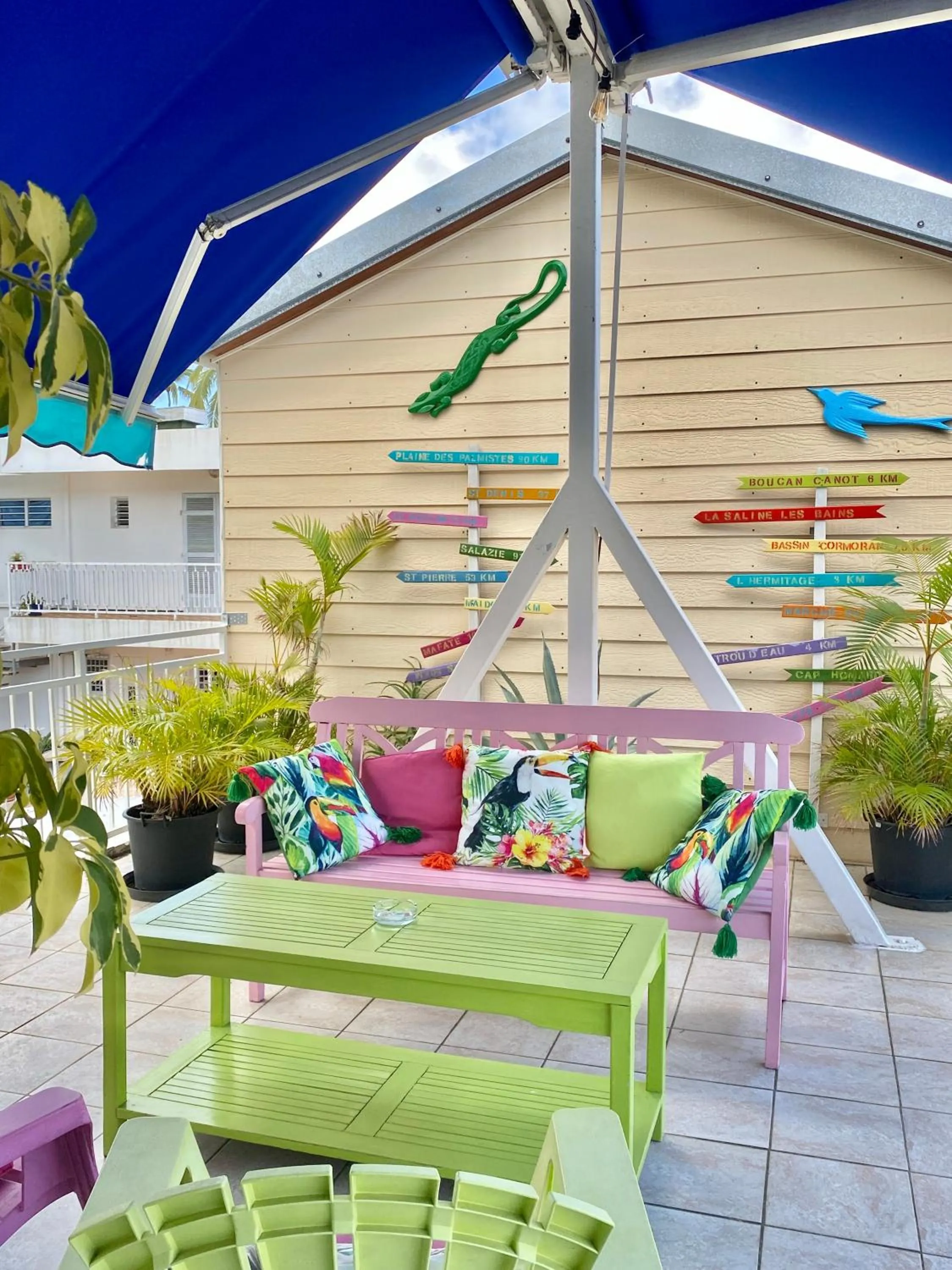 Patio in Hotel De la Plage