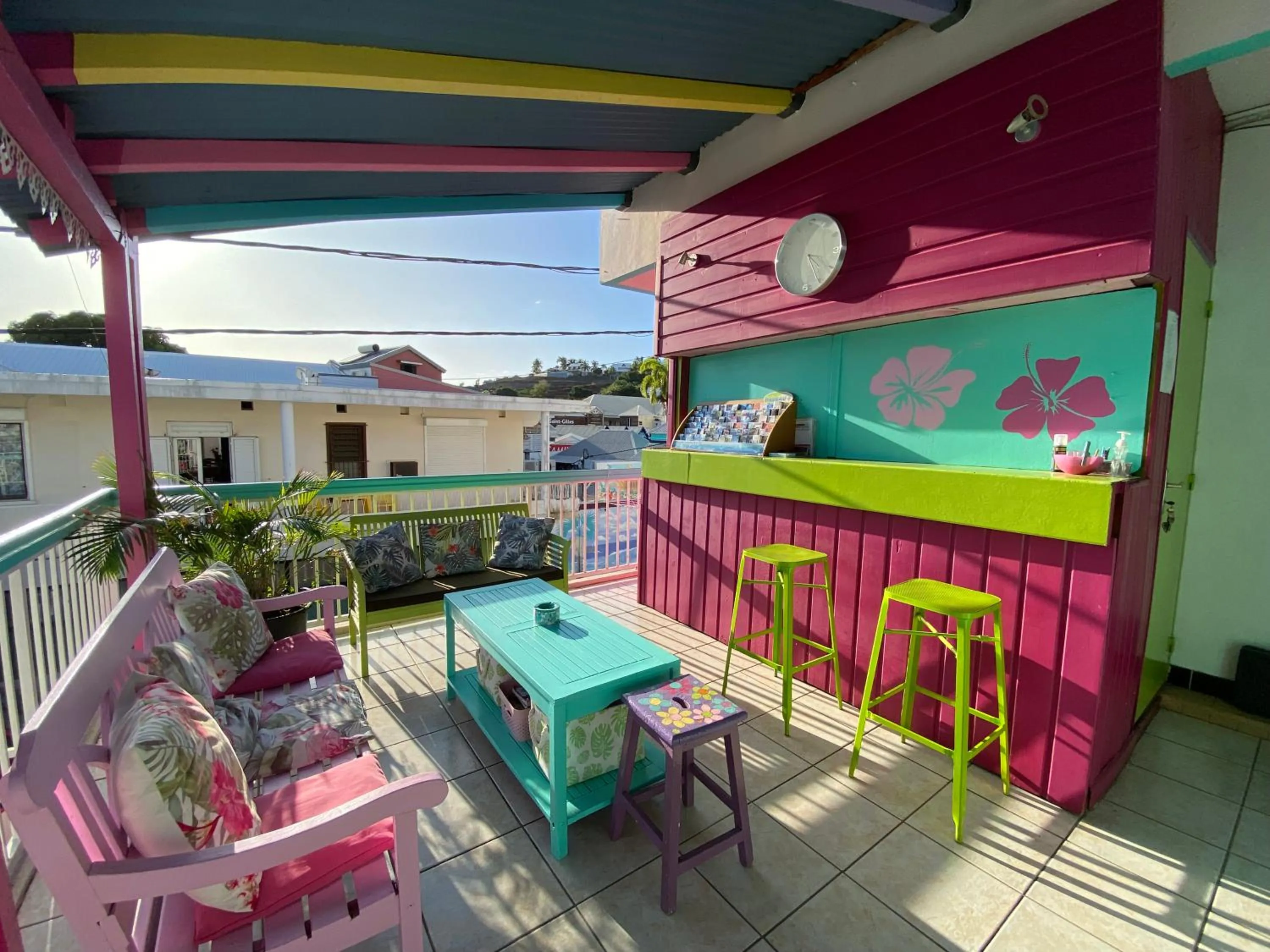 Patio in Hotel De la Plage