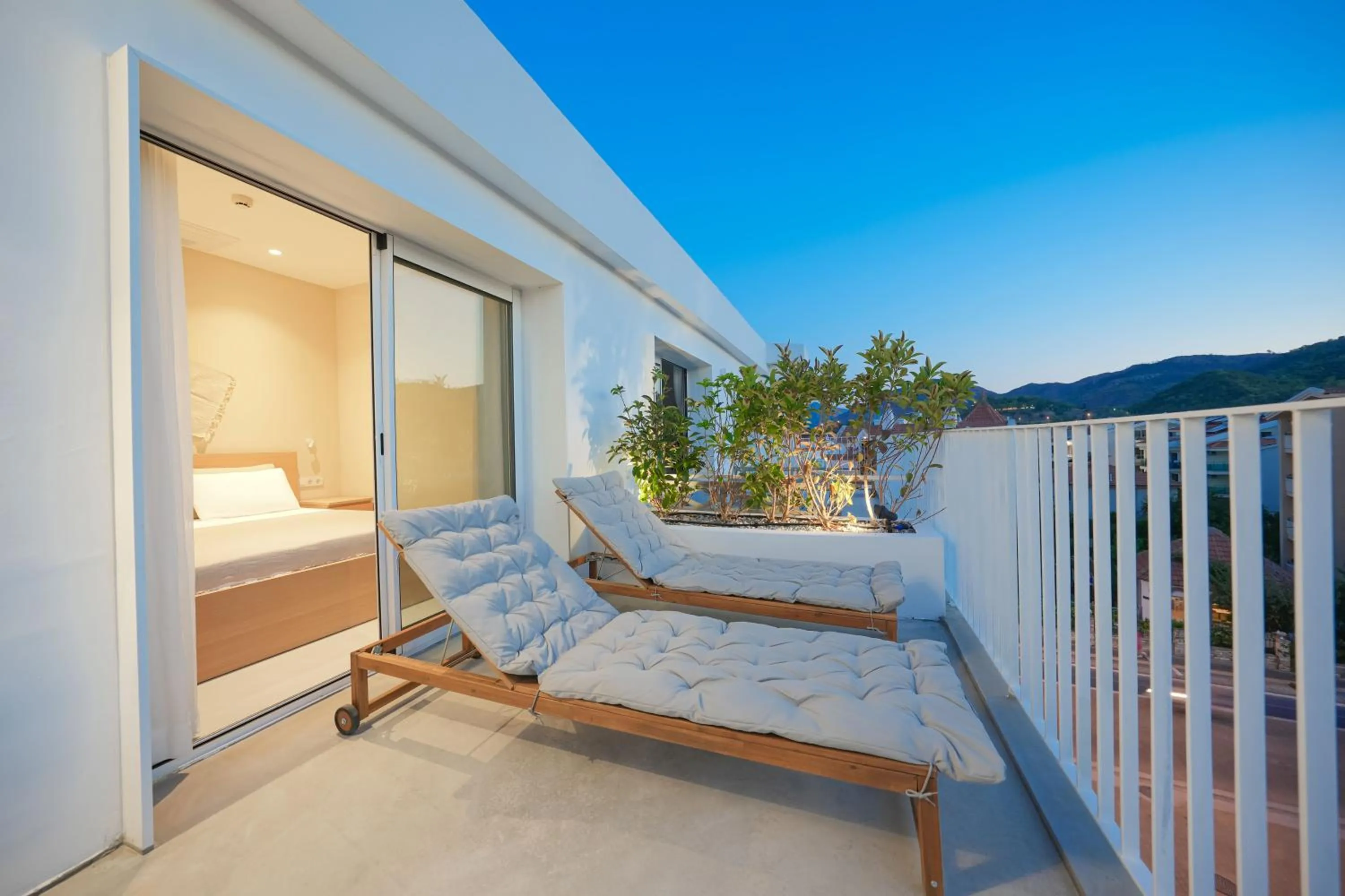 Balcony/Terrace in House Of Marmaris