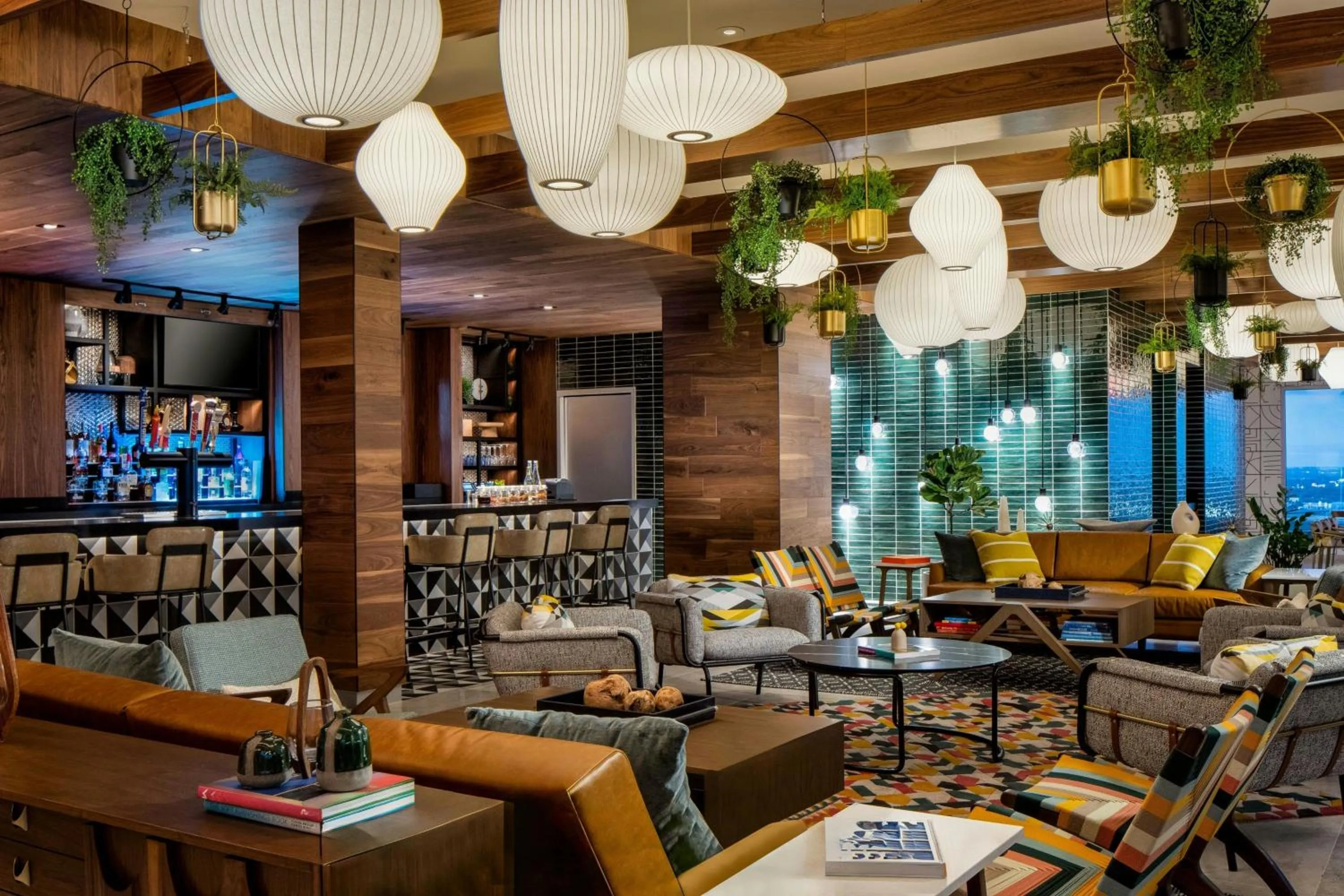 Lounge or bar in Le Meridien Fort Worth Downtown