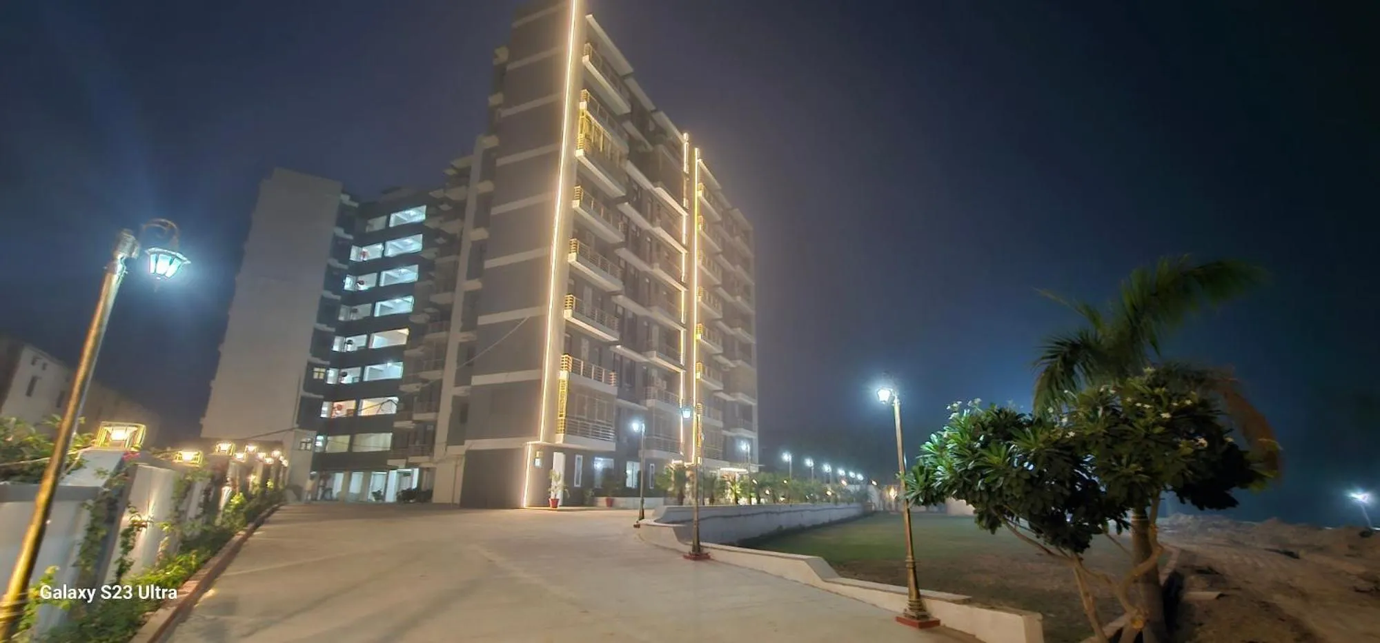 Property building in The Grand ND Resort- Kanha Tulsi Heights Behind Prem Mandir