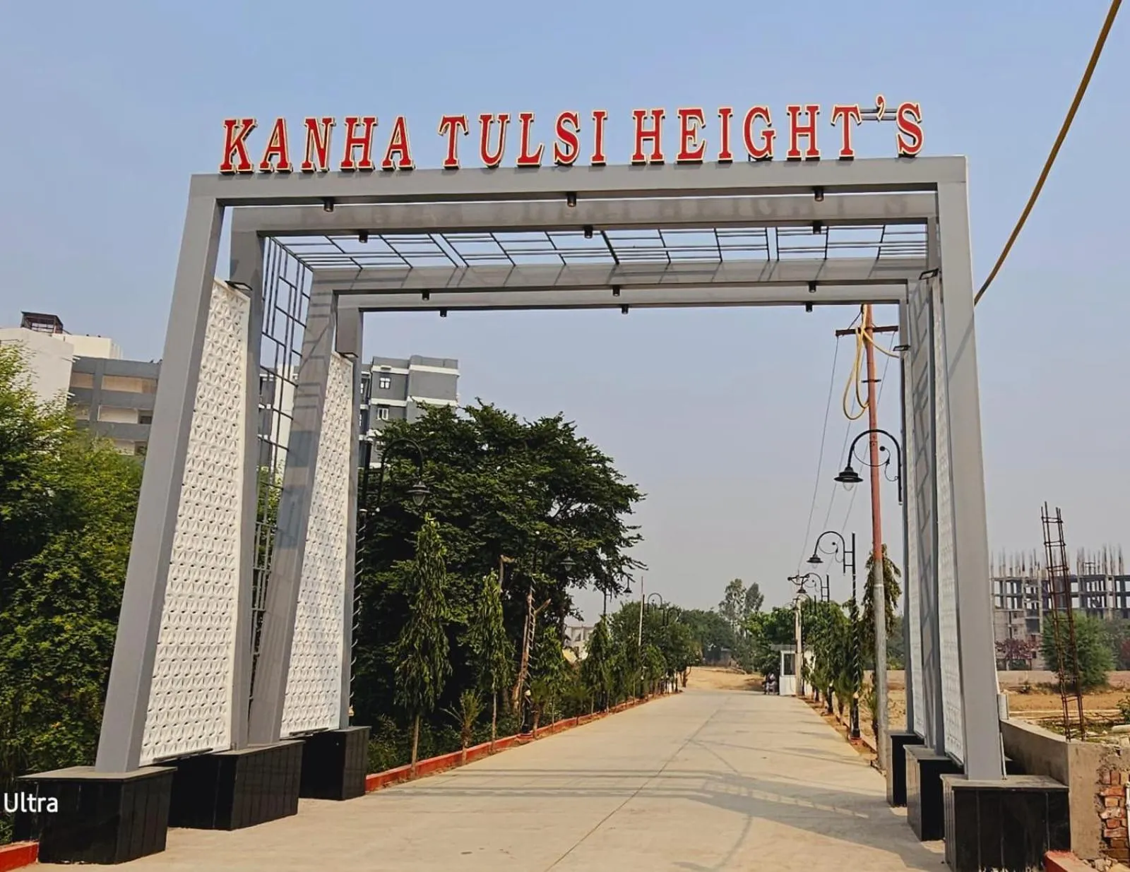 Street view in The Grand ND Resort- Kanha Tulsi Heights Behind Prem Mandir