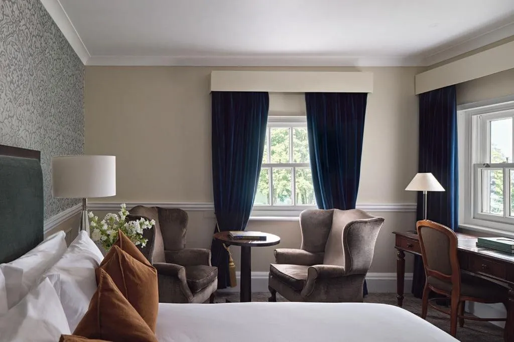 Bedroom, Bed in Chilston Park Hotel