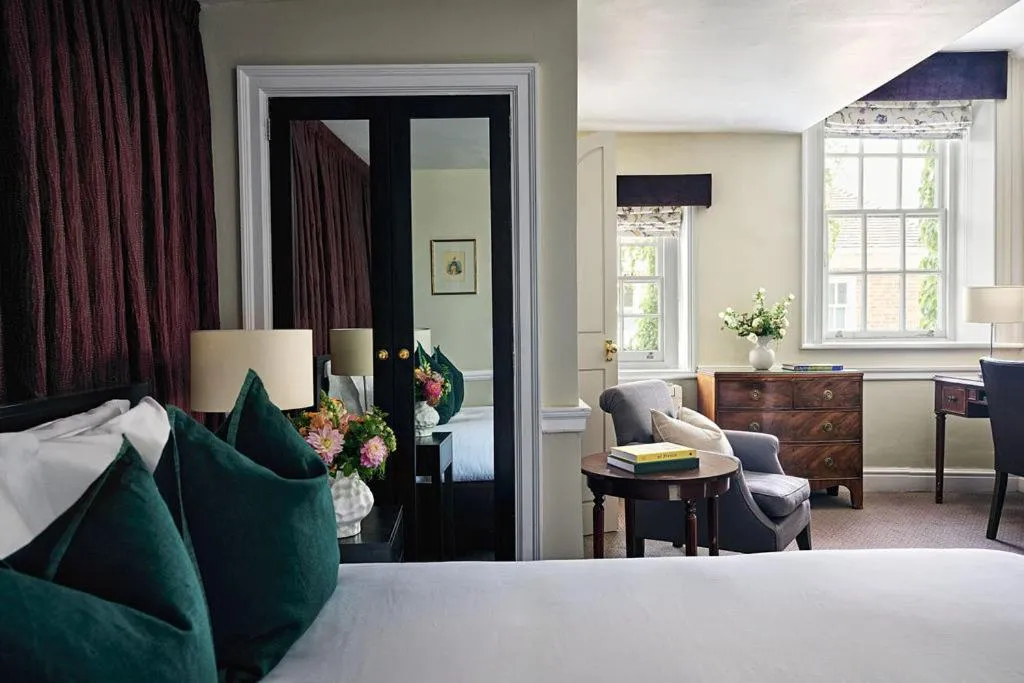 Bedroom, Bed in Chilston Park Hotel