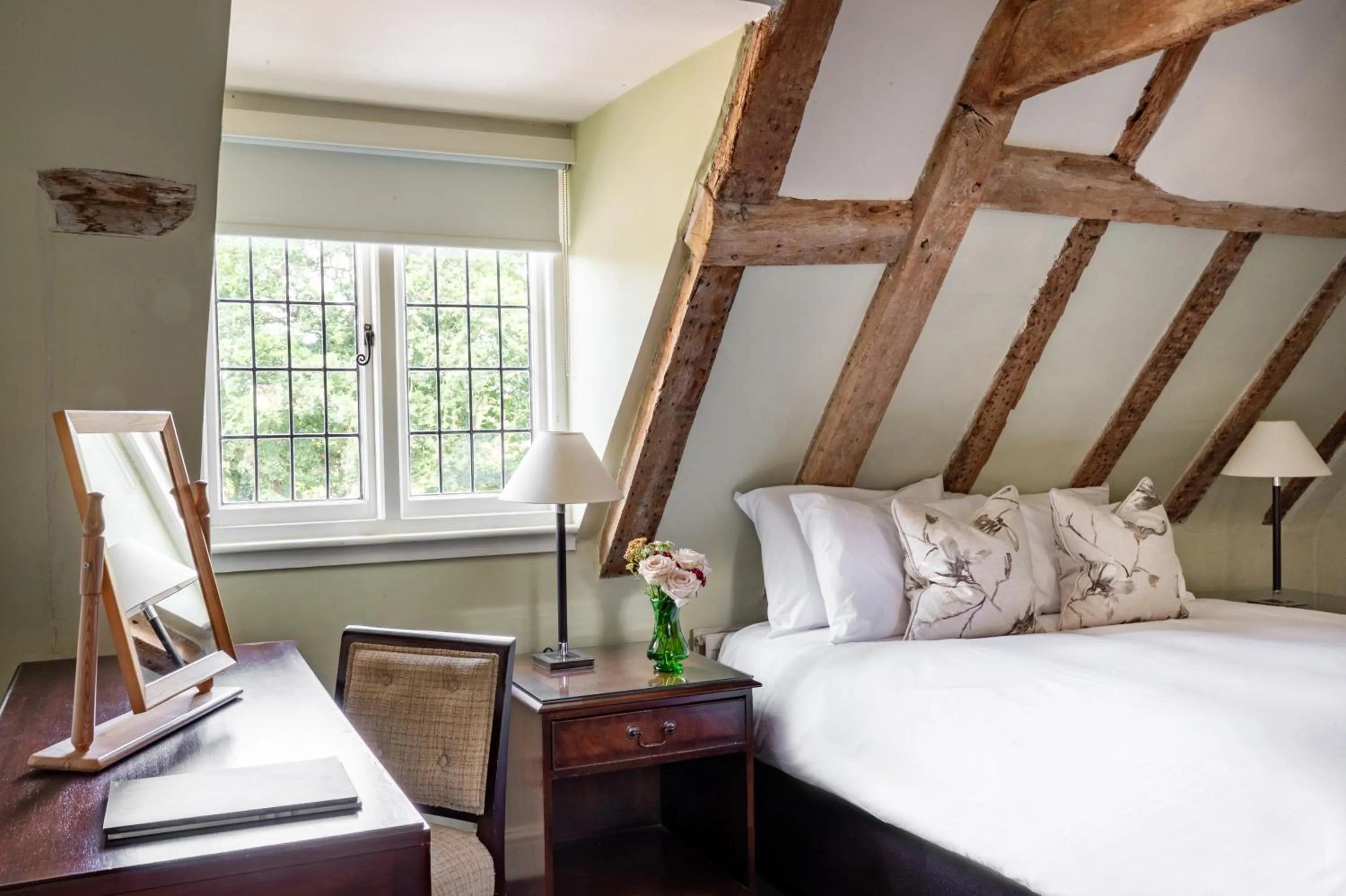 Bedroom, Bed in Chilston Park Hotel