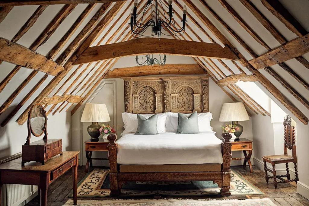 Bedroom, Bed in Chilston Park Hotel