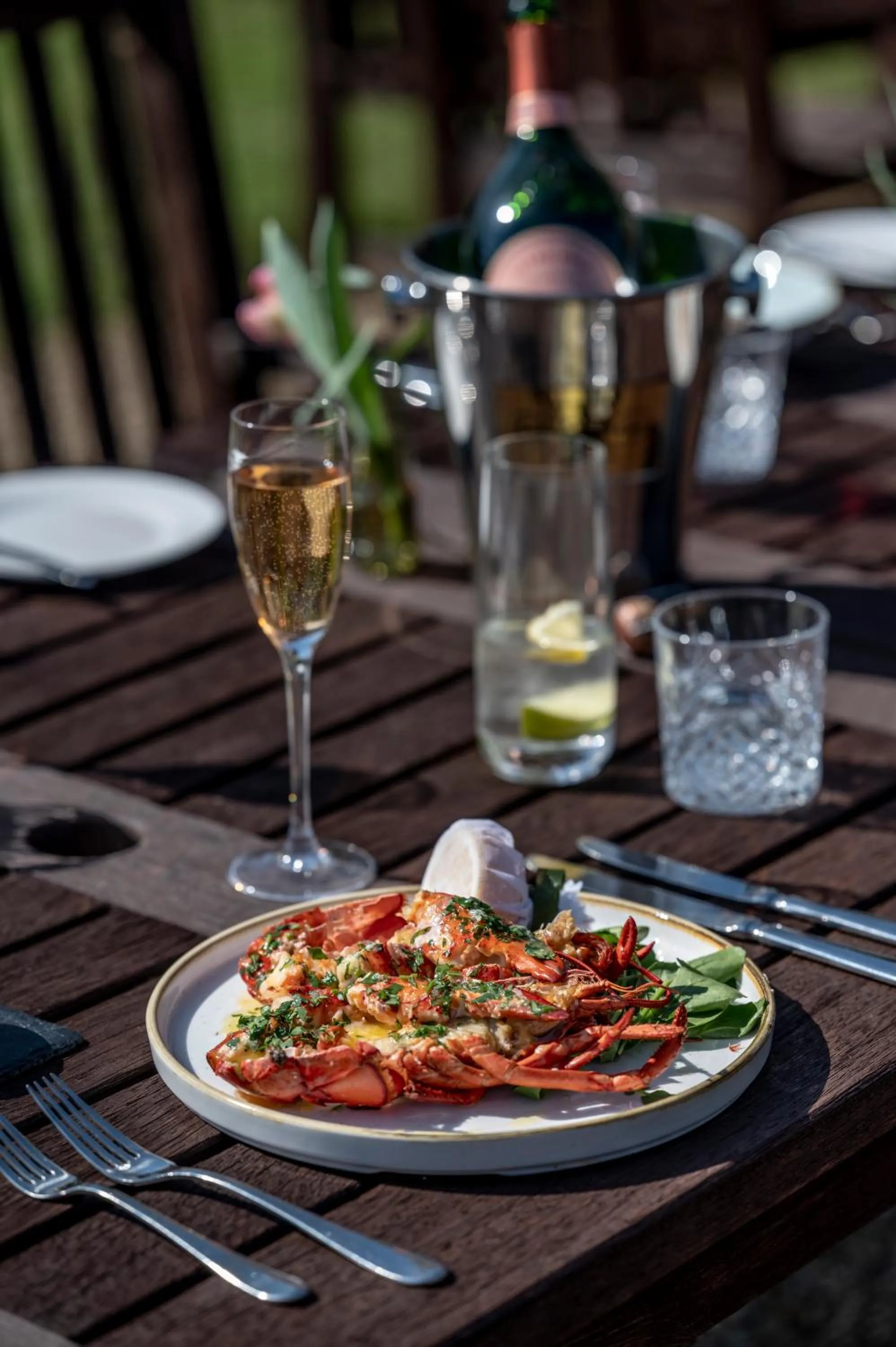 Food and drinks in Chilston Park Hotel