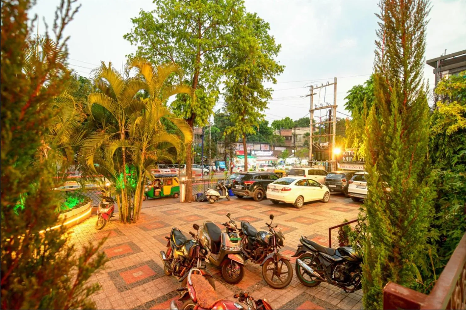 Parking in The Grand Tara