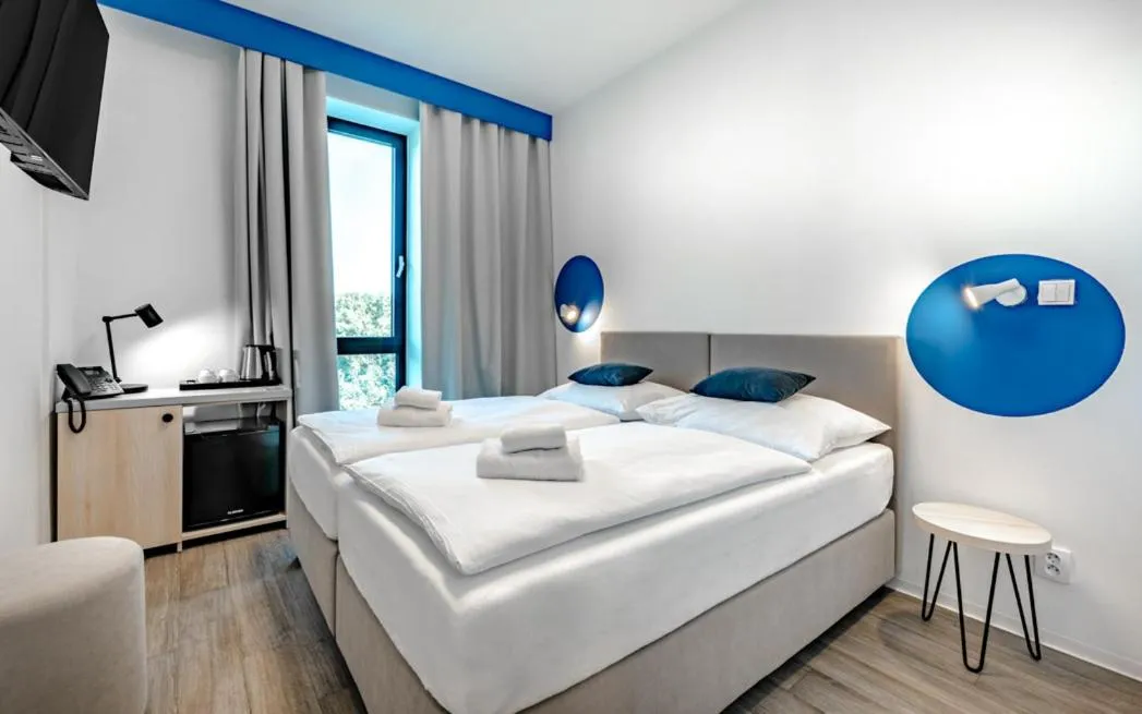 Bed in Hotel Active Stadium