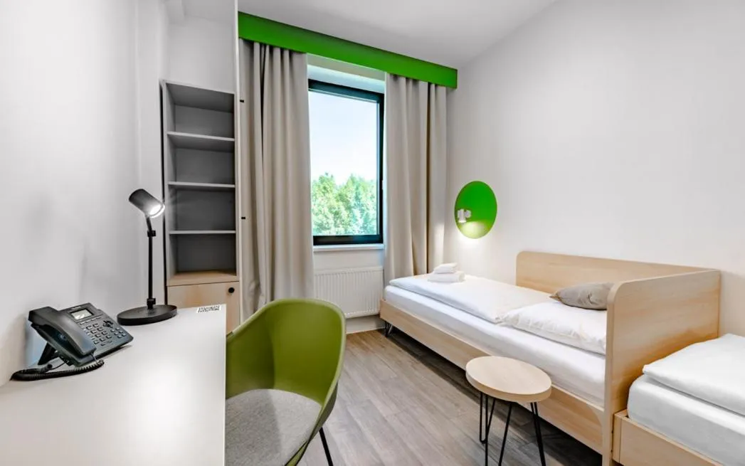 Bed in Hotel Active Stadium