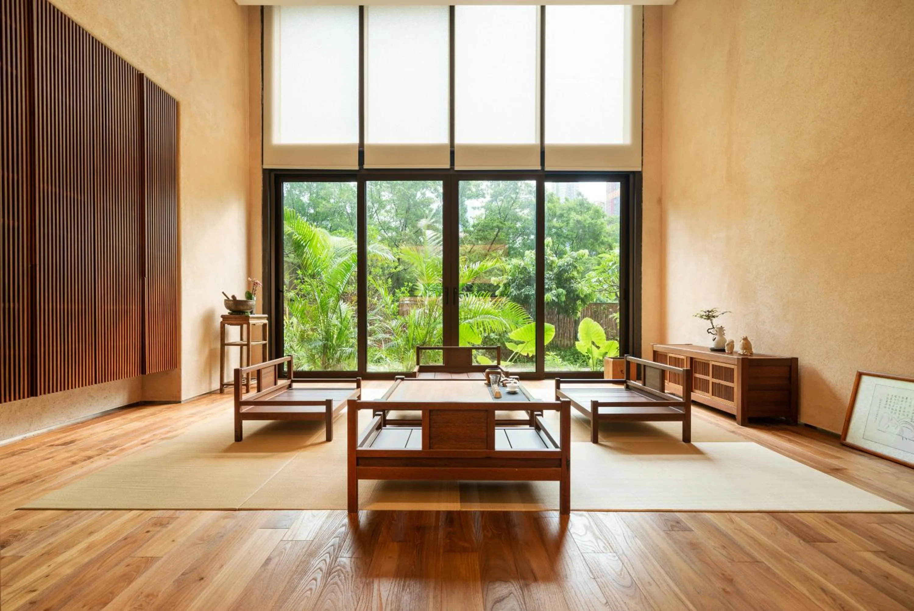 Seating area in Wutong Hotel Apartment Bao'an Center