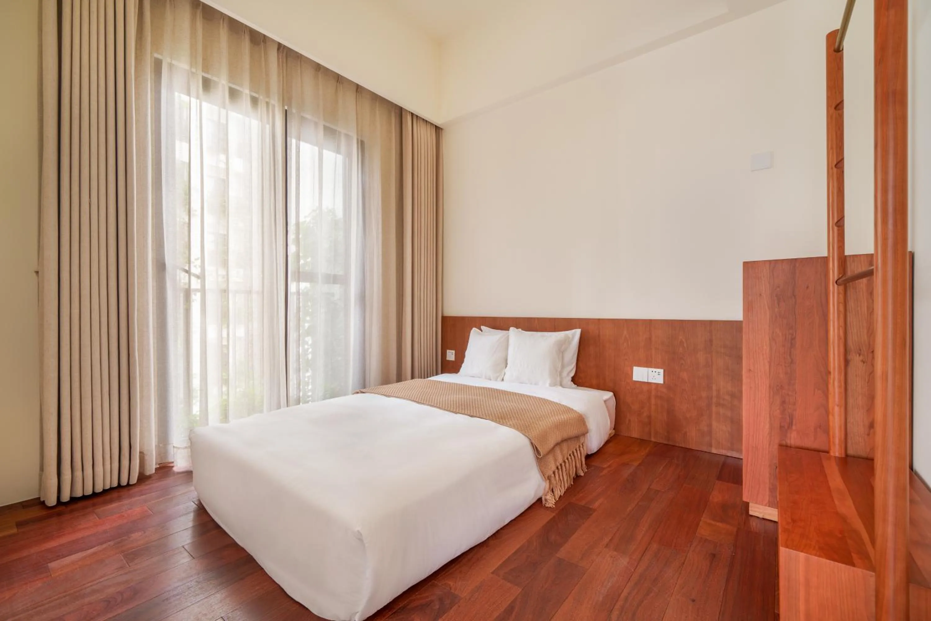 Bed in Wutong Hotel Apartment Bao'an Center