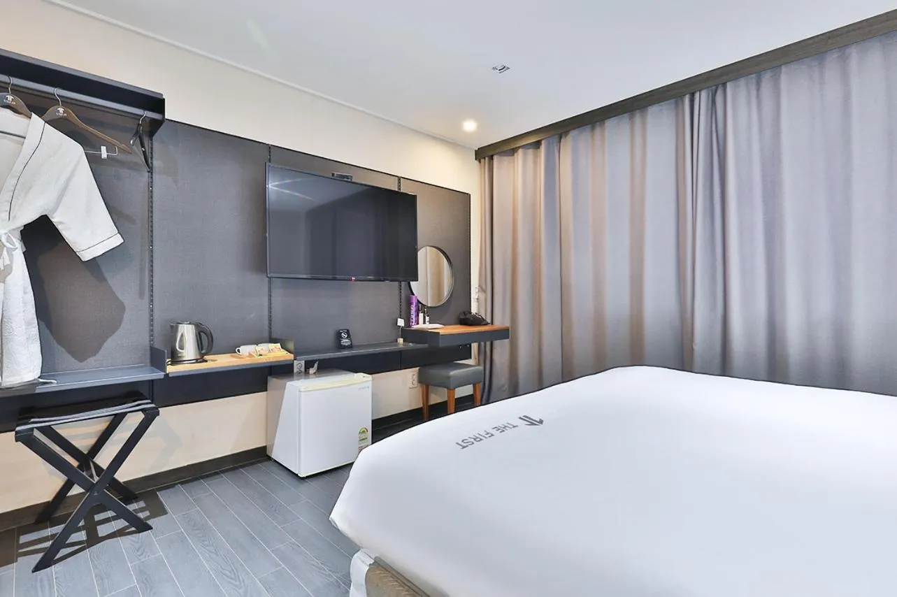 Bed in The First Hotel