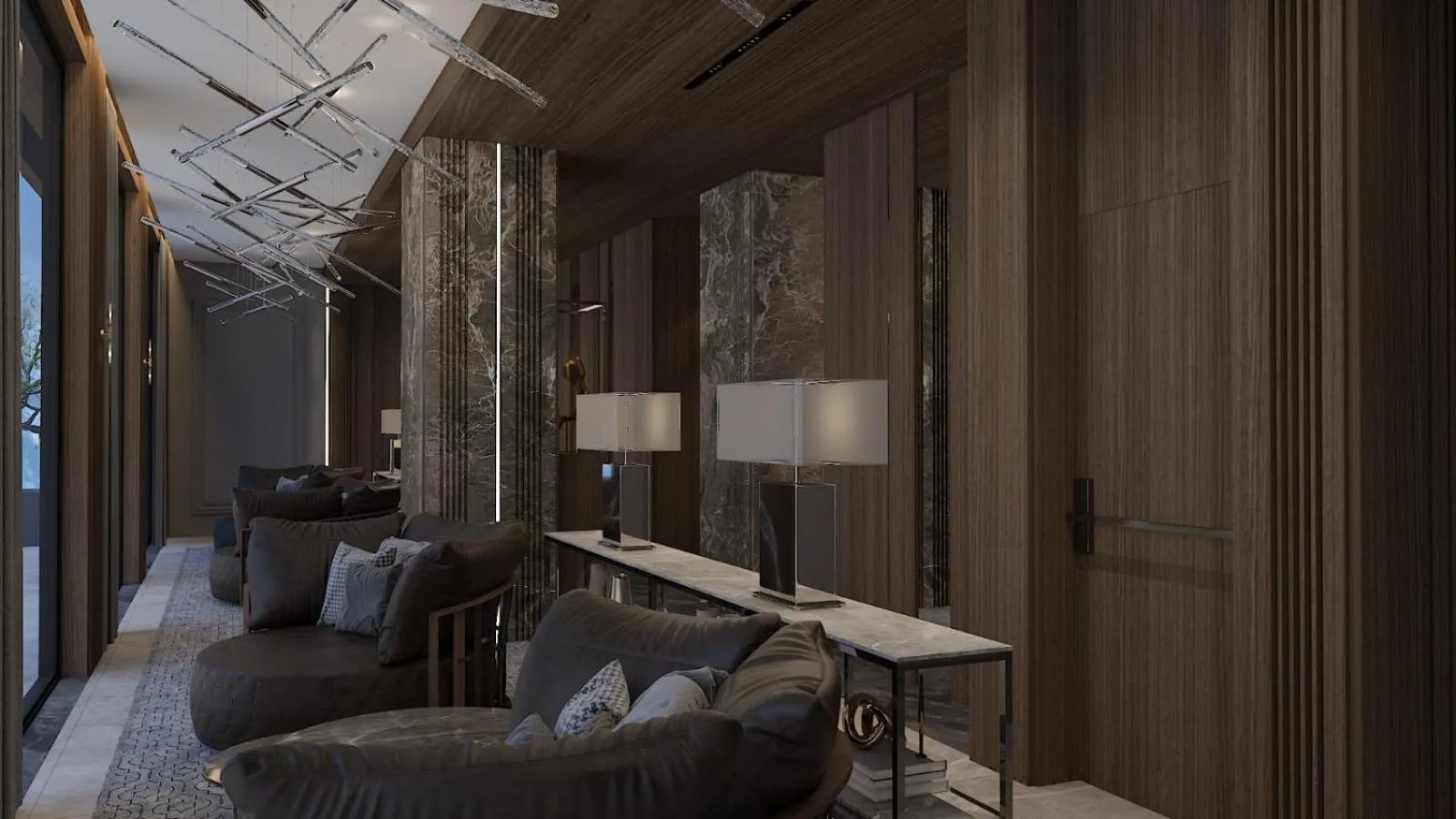 Seating area in Elite World Comfy Samsun Atakum