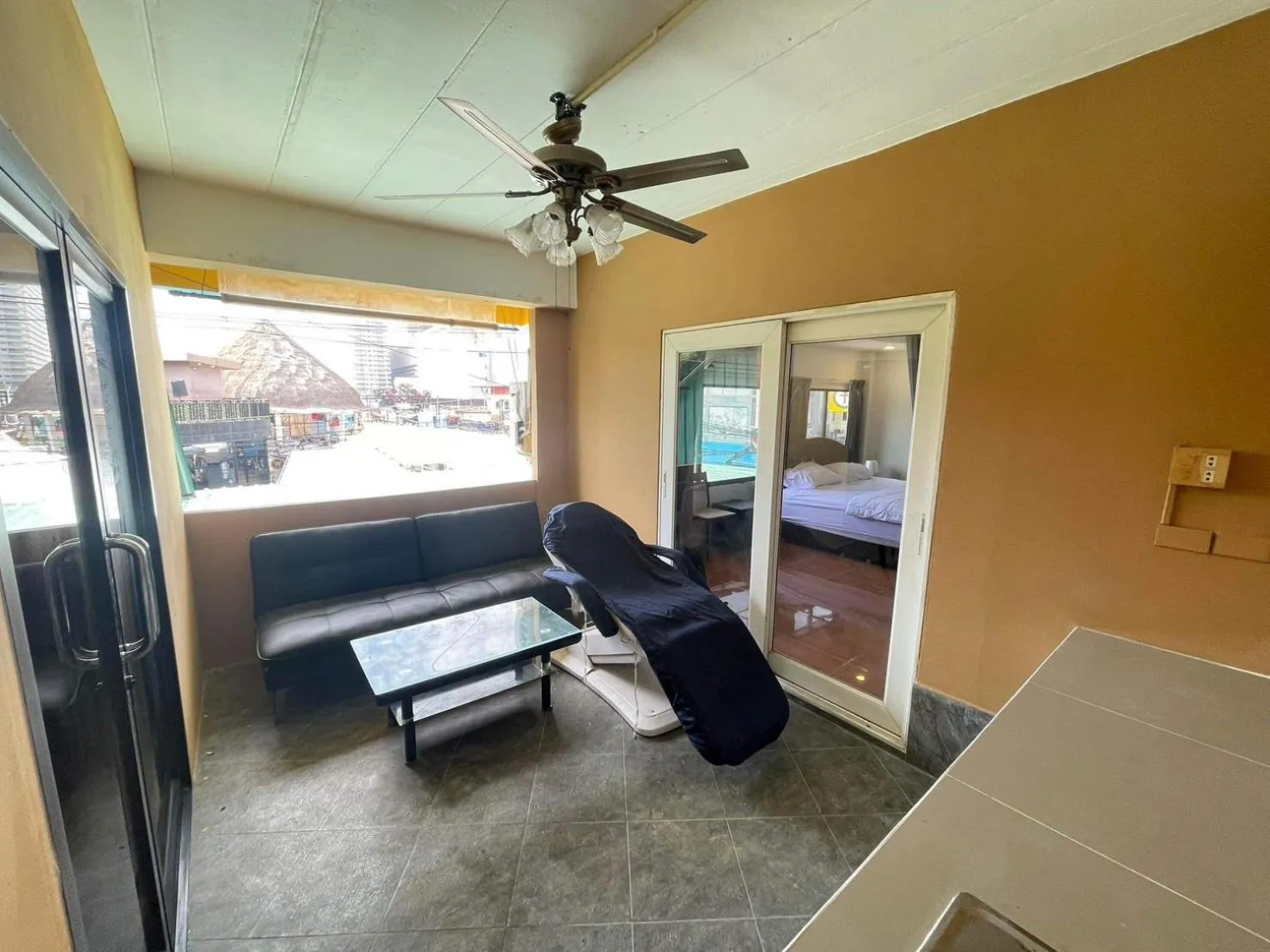 Seating area in The Sports Lounge