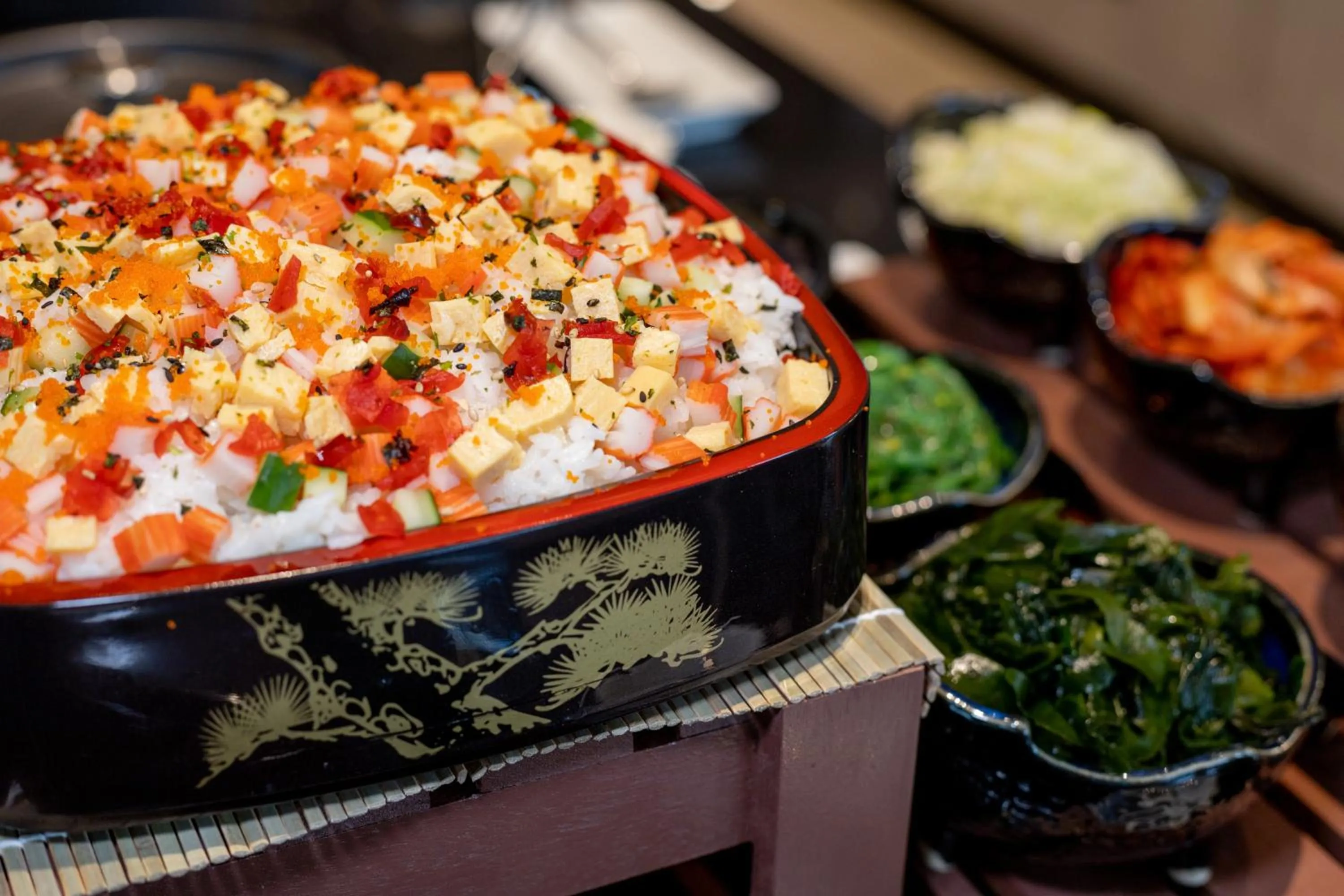 Food and drinks in Grande Centre Point Surawong Bangkok