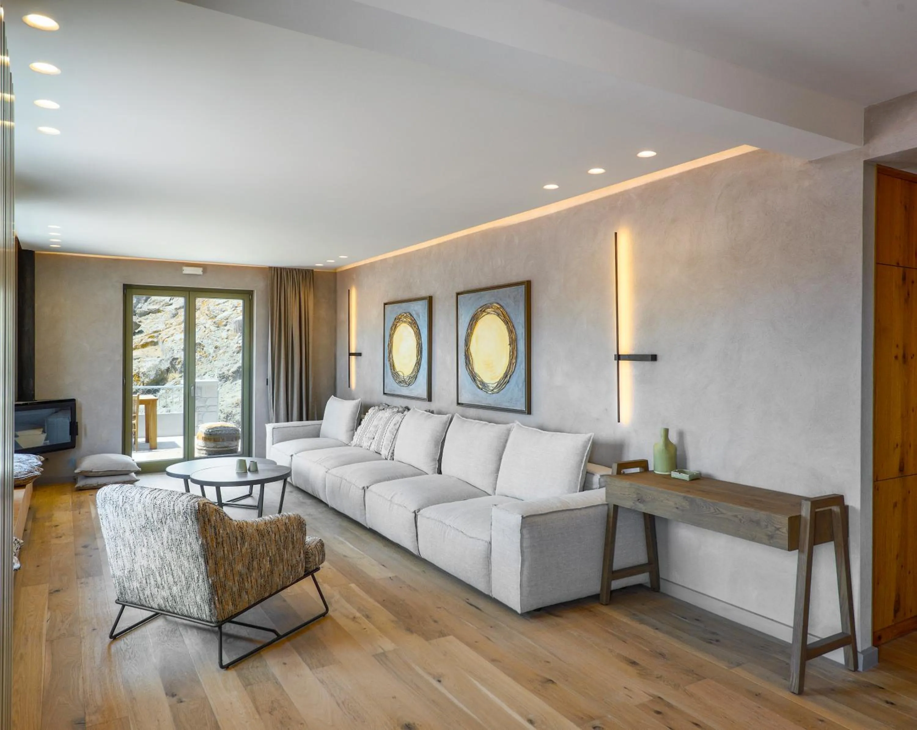 Living room in Kale Alti residences