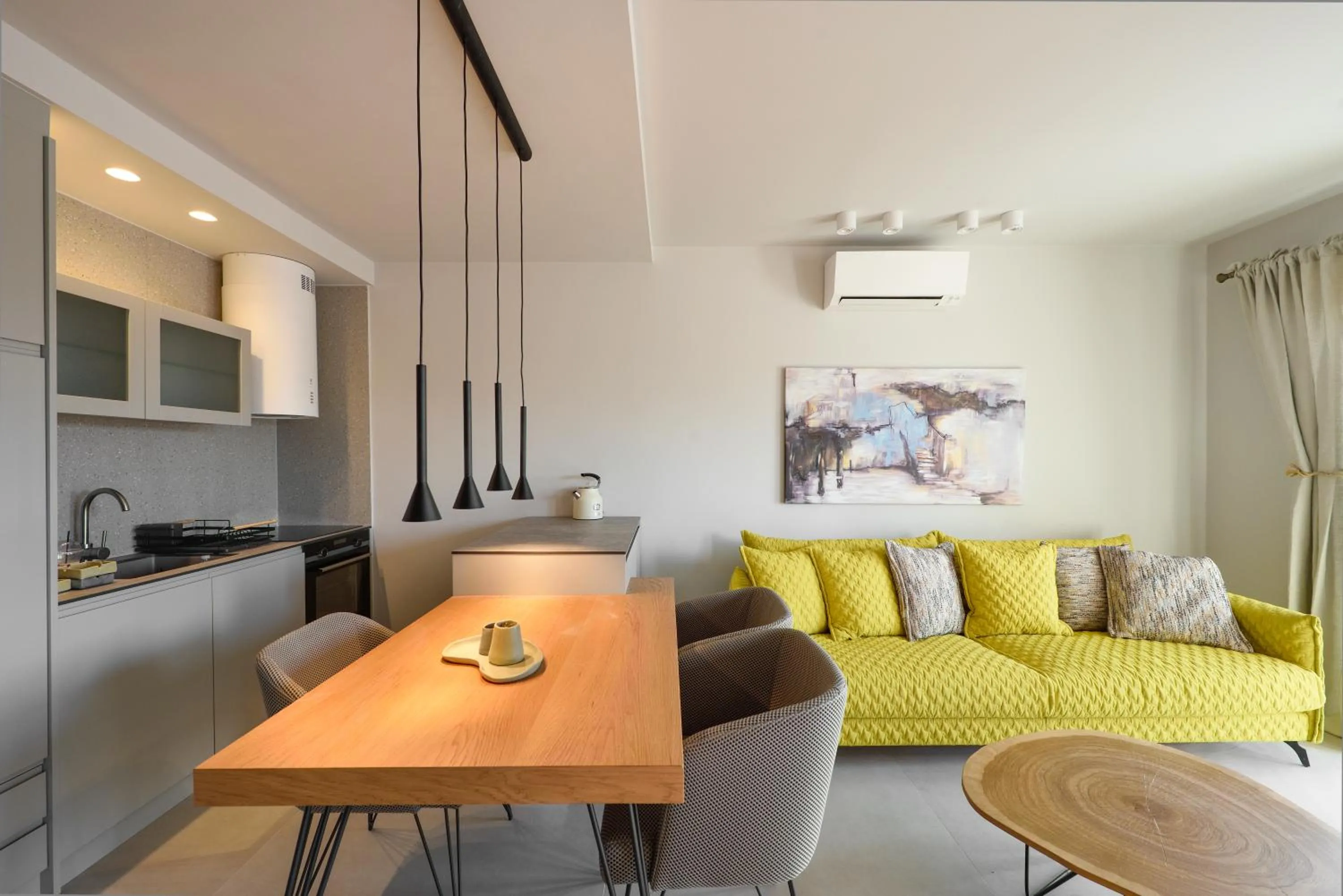 Kitchen or kitchenette in Kale Alti residences