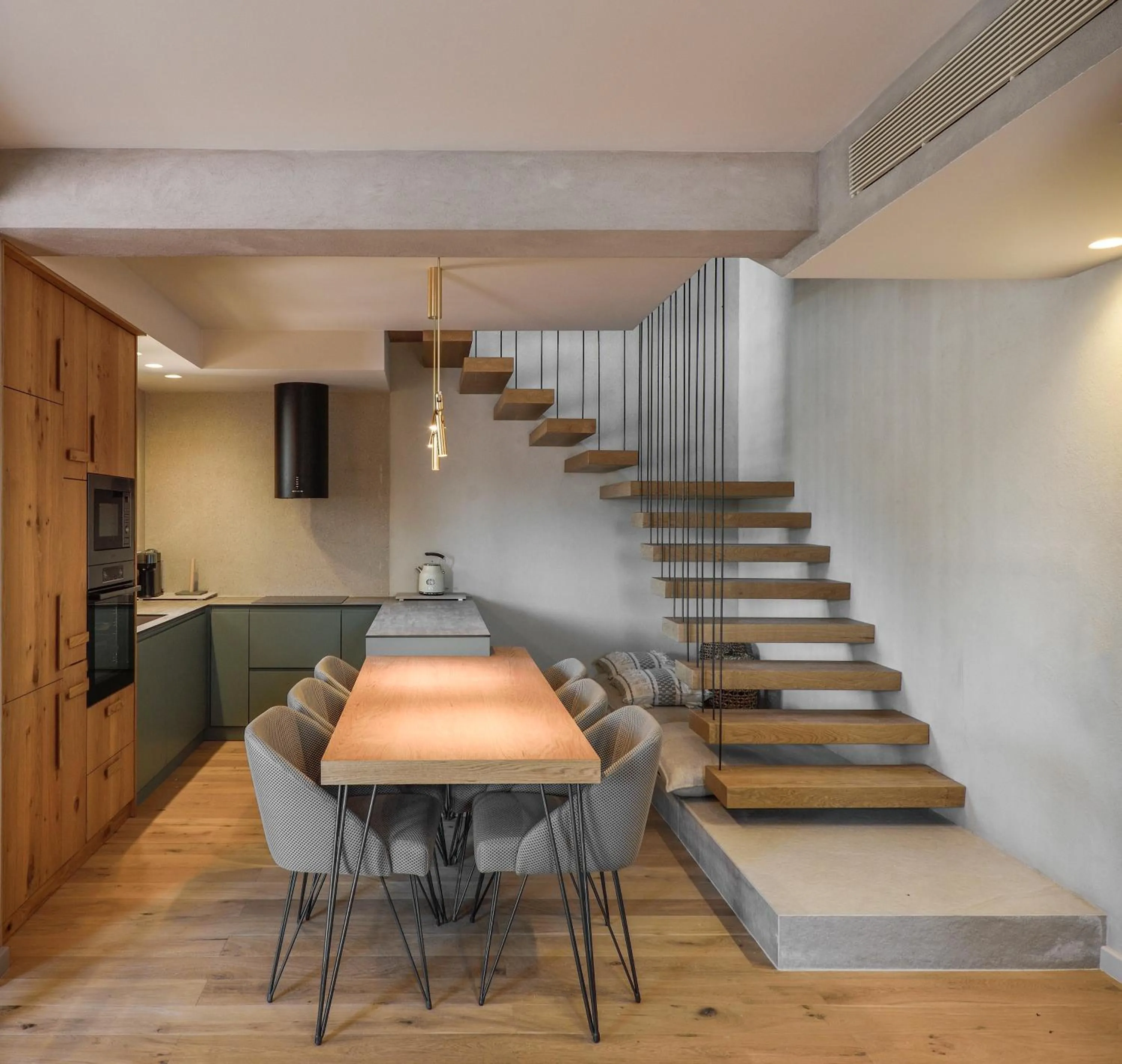 Kitchen or kitchenette in Kale Alti residences