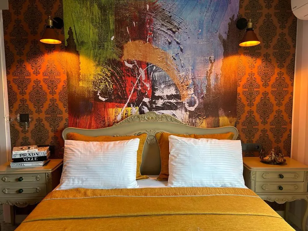 Photo of the whole room, Bed in Portofino Urla Boutique Hotel