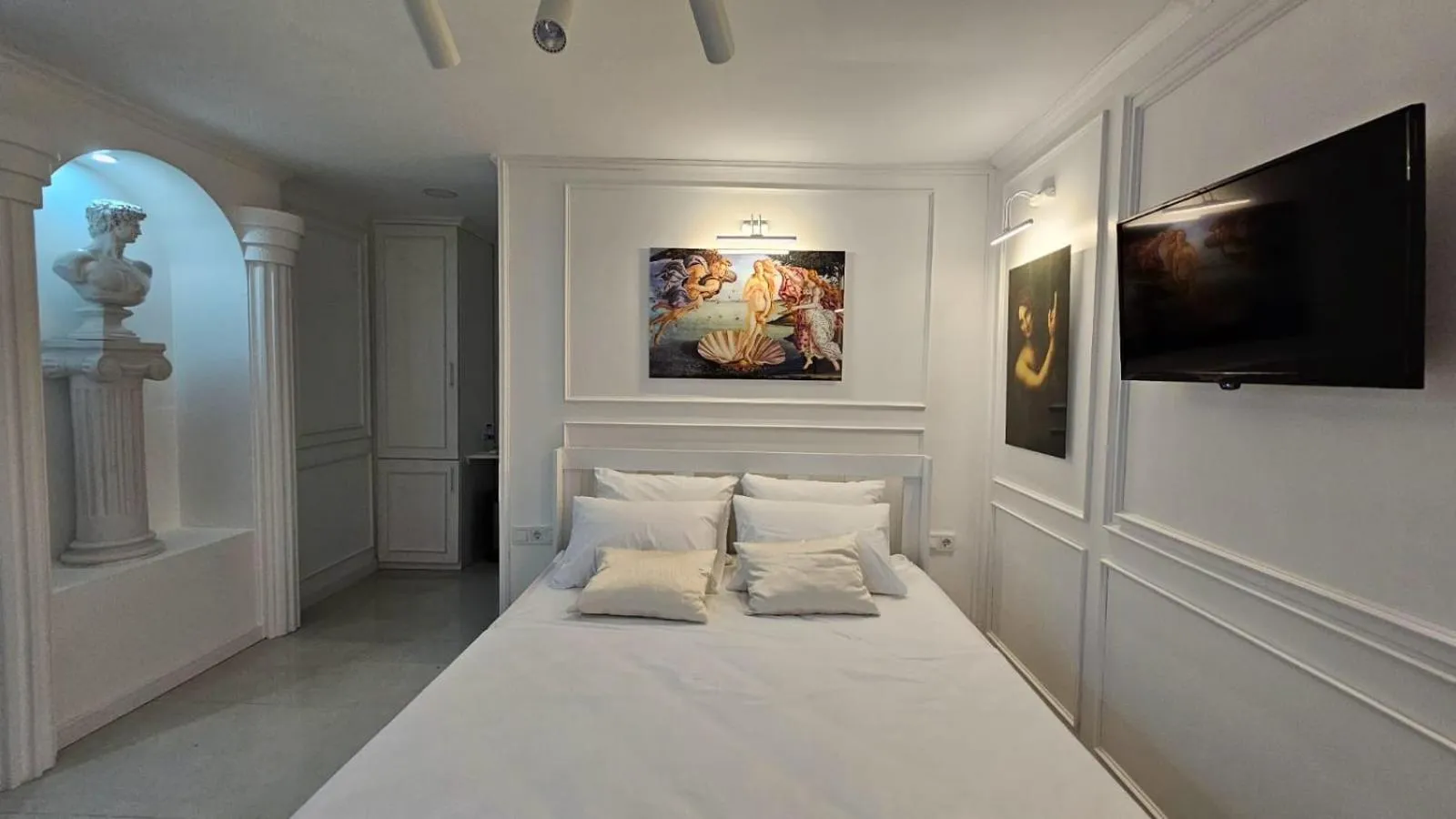 Bed in Portofino Urla Boutique Hotel