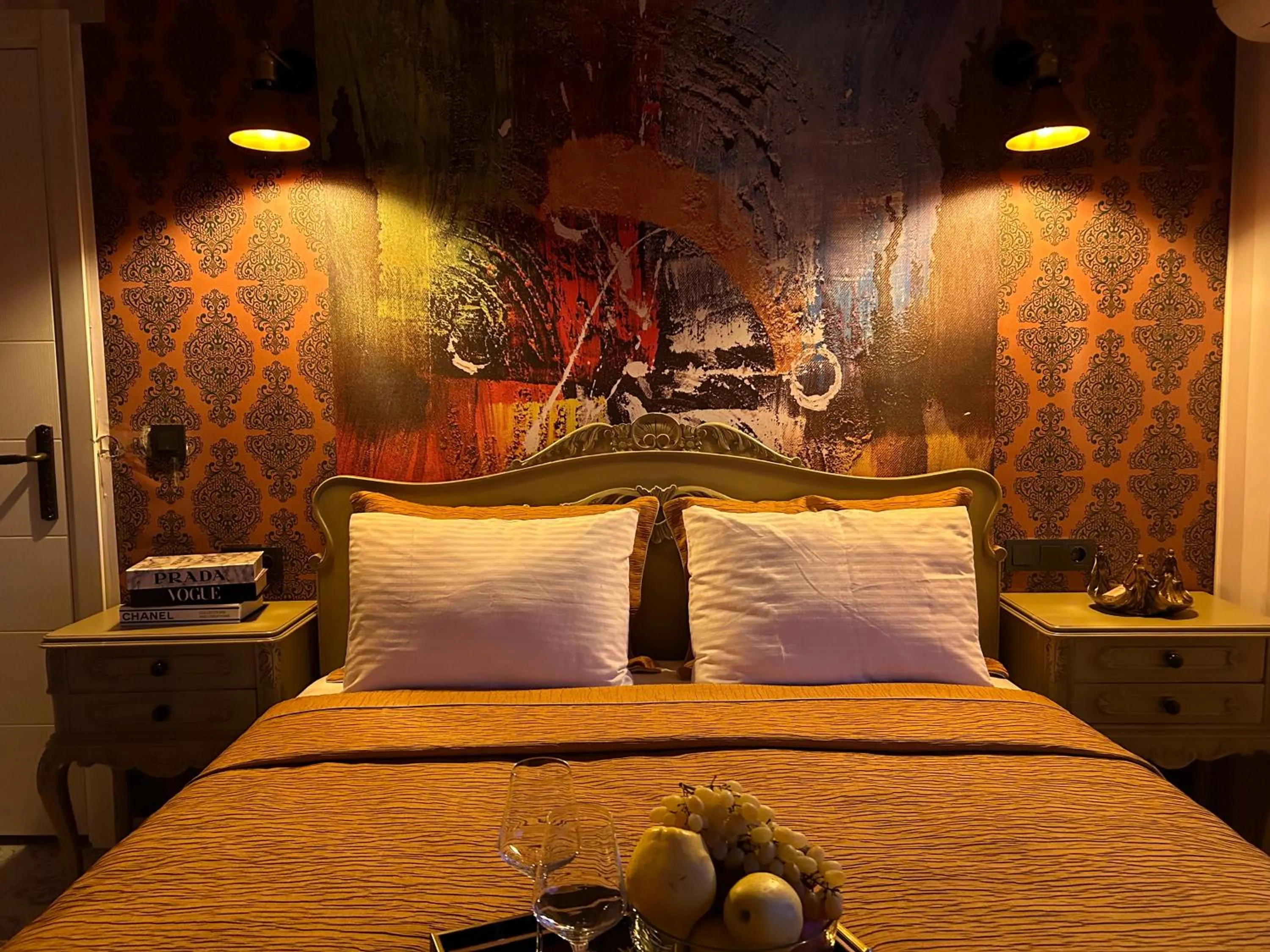 Bed in Portofino Urla Boutique Hotel