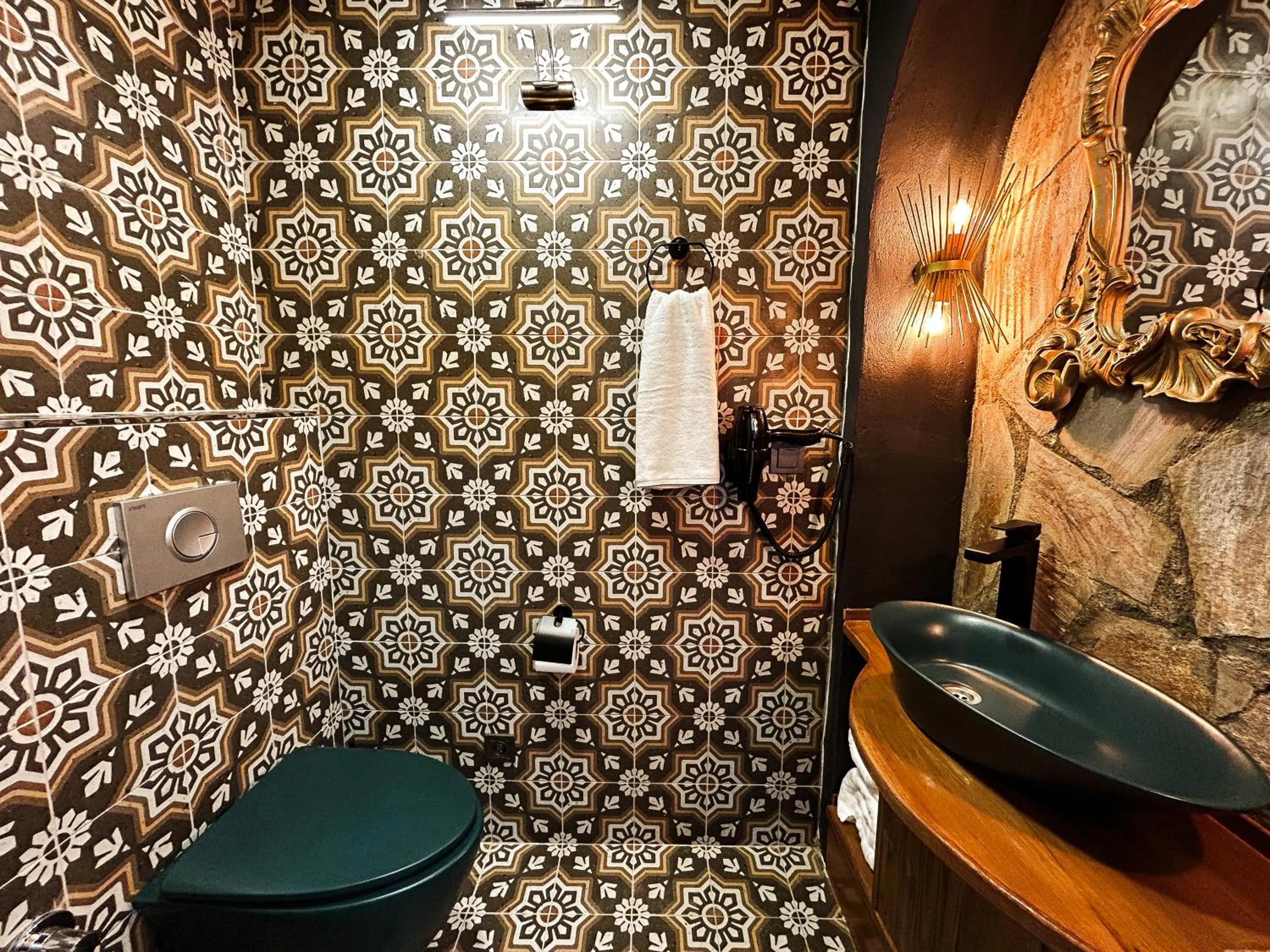 Toilet in Portofino Urla Boutique Hotel