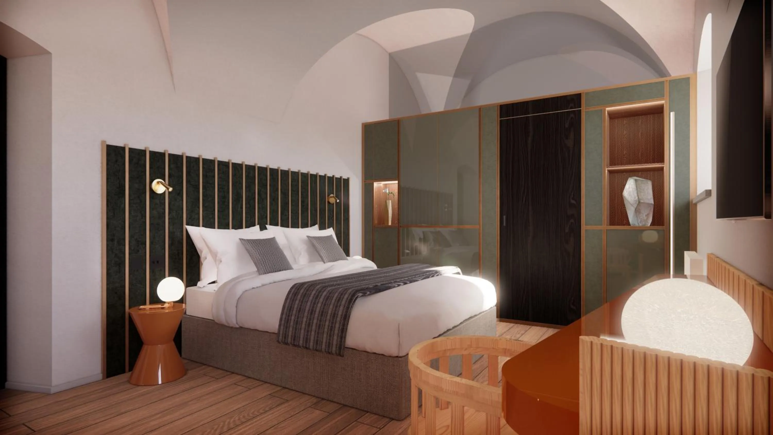 Photo of the whole room, Bed in Arthotel Lasserhaus