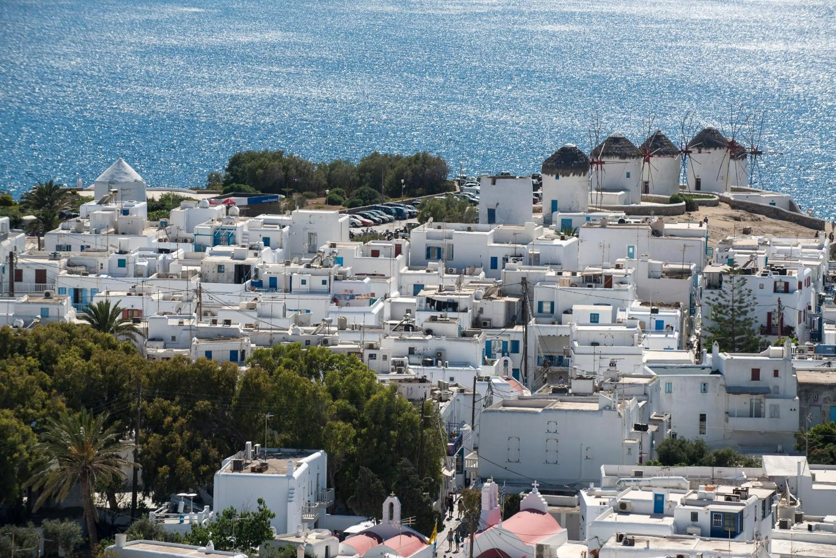 Area and facilities in Alana Mykonos