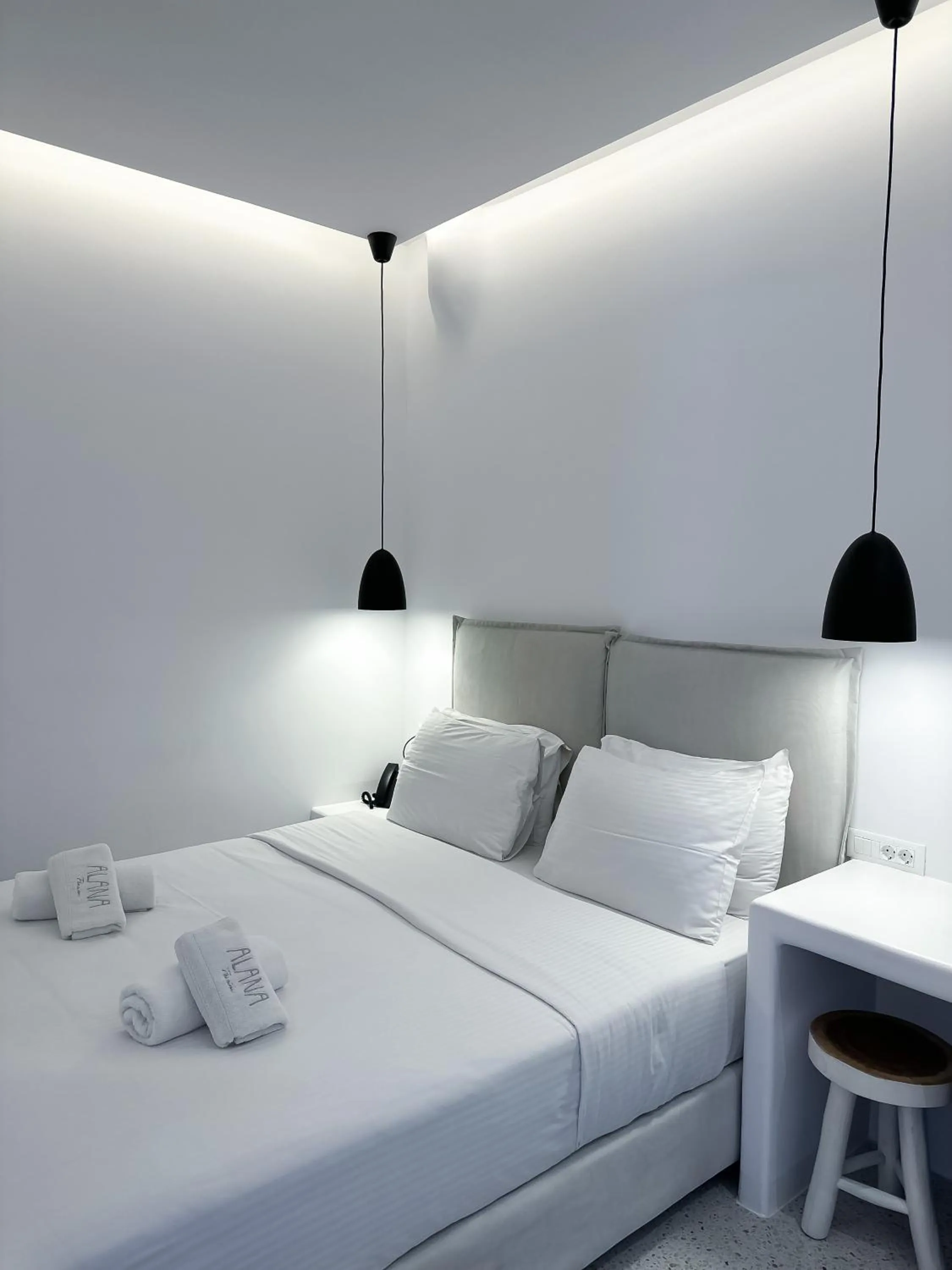 Bed in Alana Mykonos