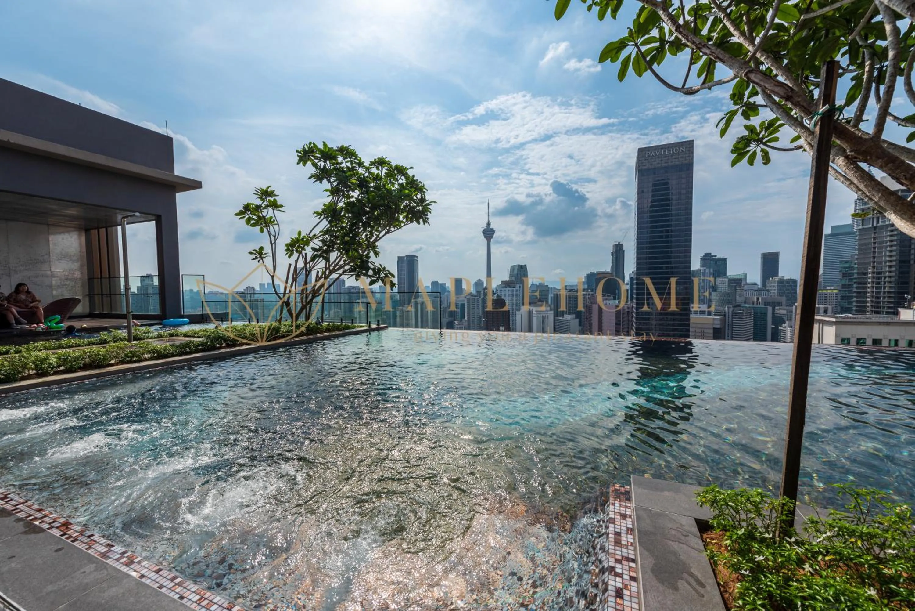Swimming pool in Axon Premier Suites Kuala Lumpur