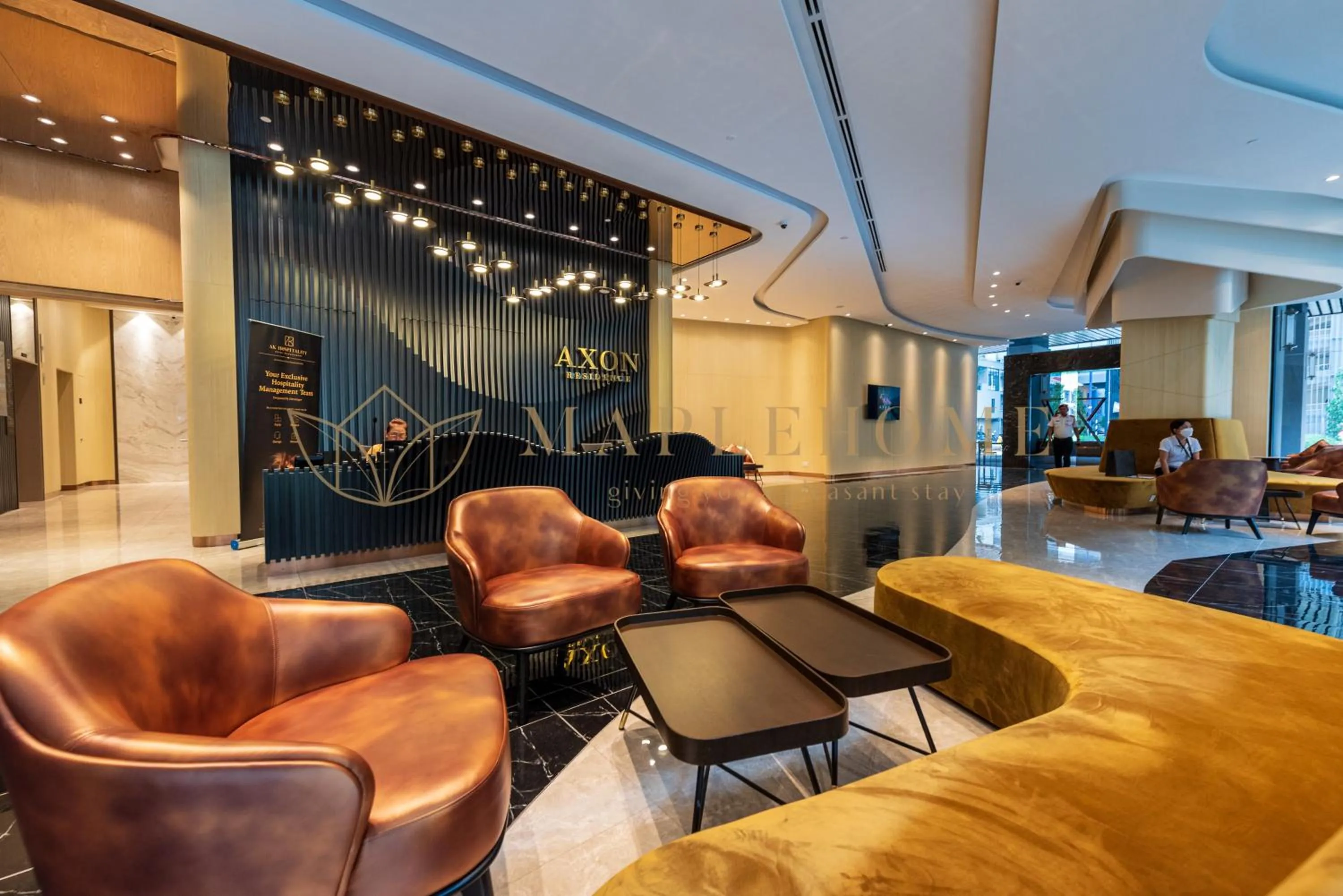 Lobby or reception in Axon Premier Suites Kuala Lumpur