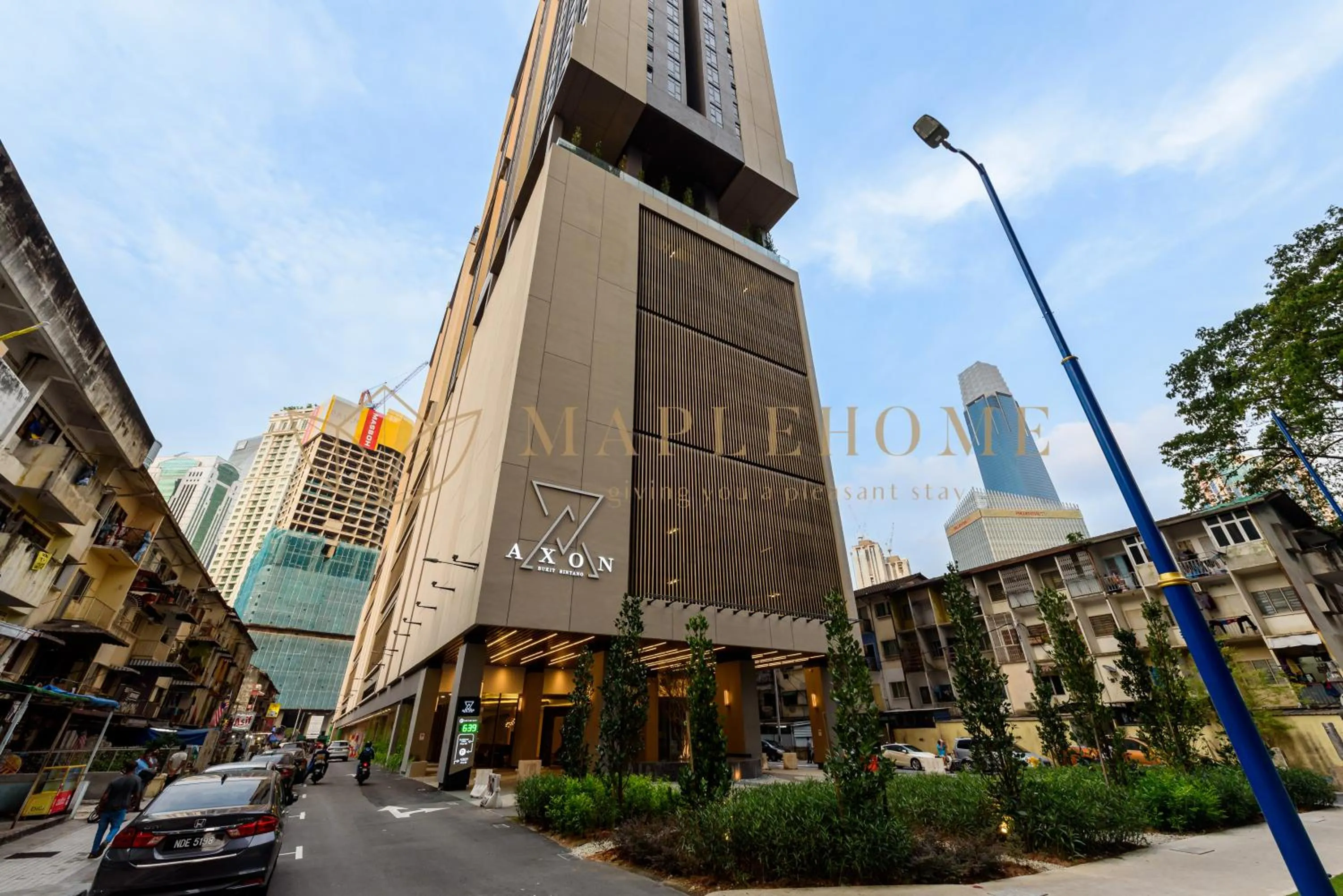 Property building in Axon Premier Suites Kuala Lumpur