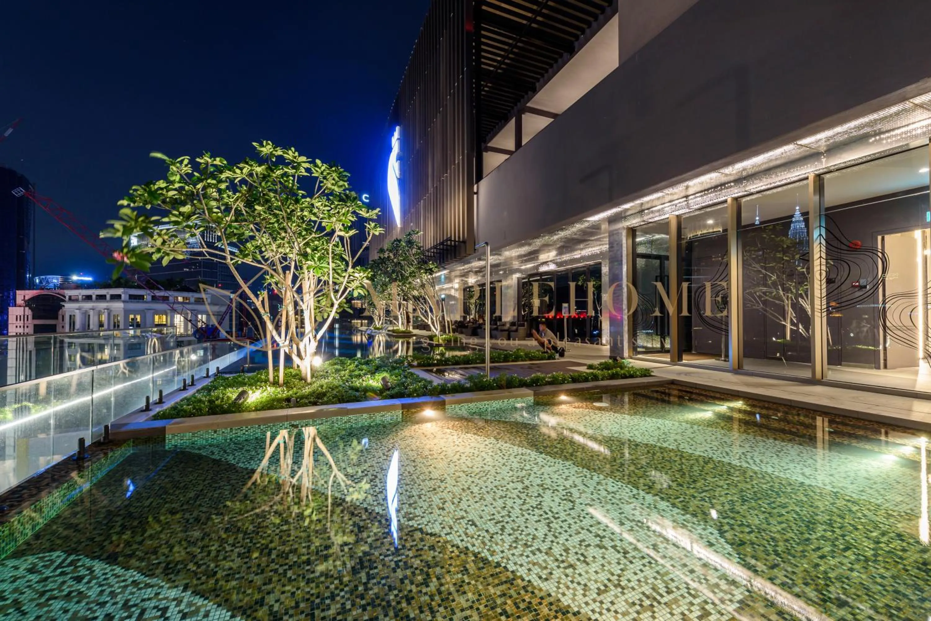 Swimming pool in Axon Premier Suites Kuala Lumpur