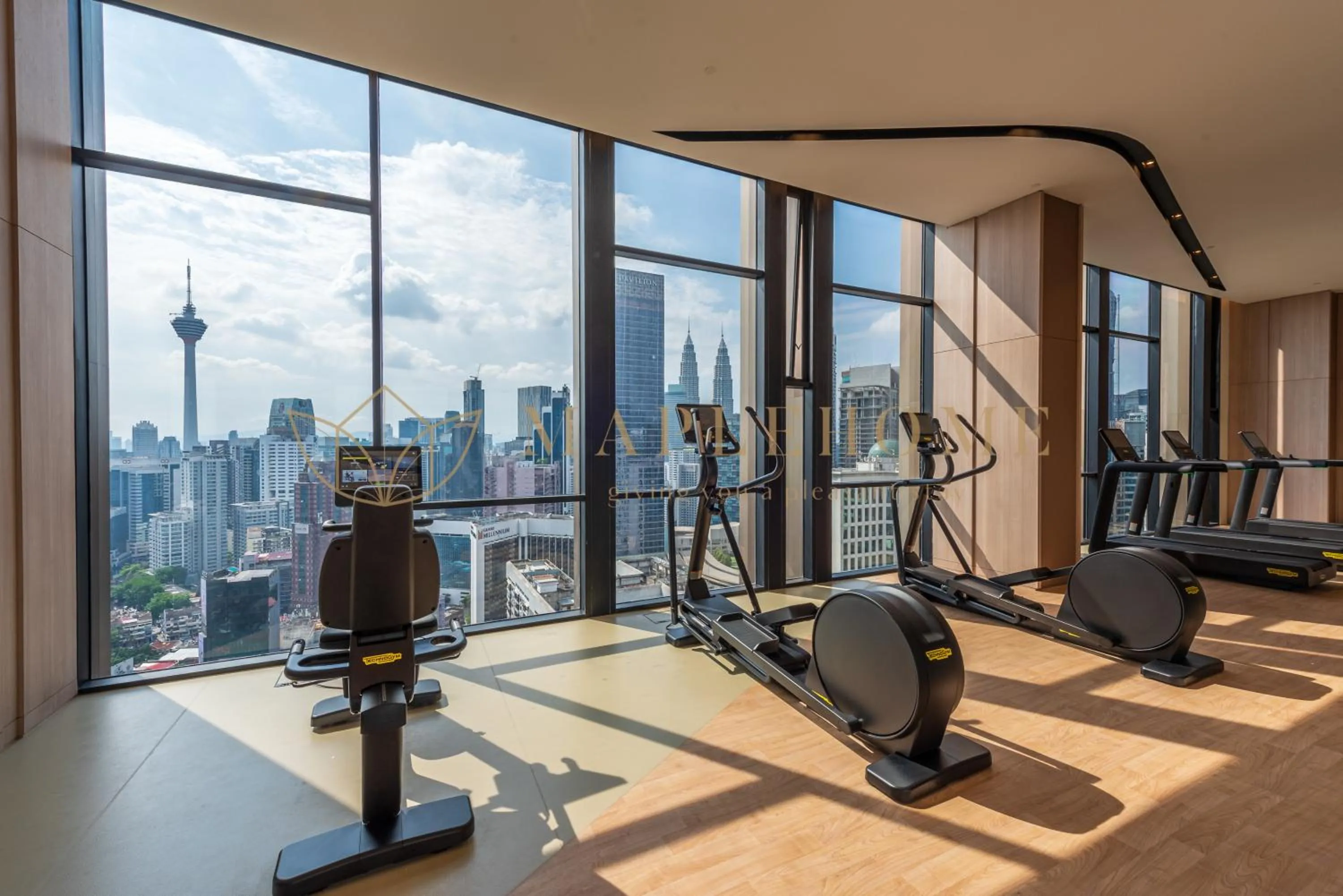 Fitness centre/facilities in Axon Premier Suites Kuala Lumpur