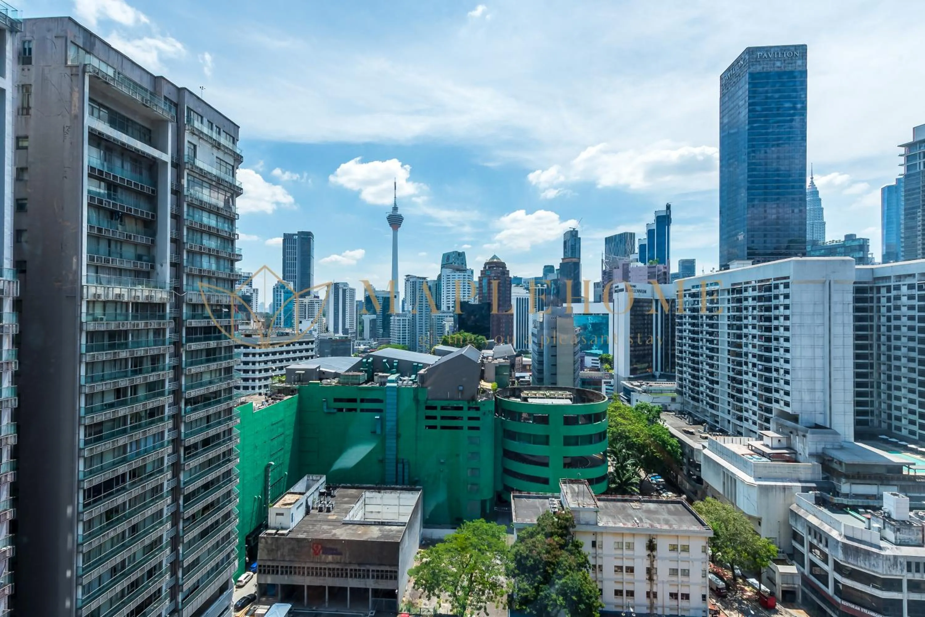 City view in Axon Premier Suites Kuala Lumpur