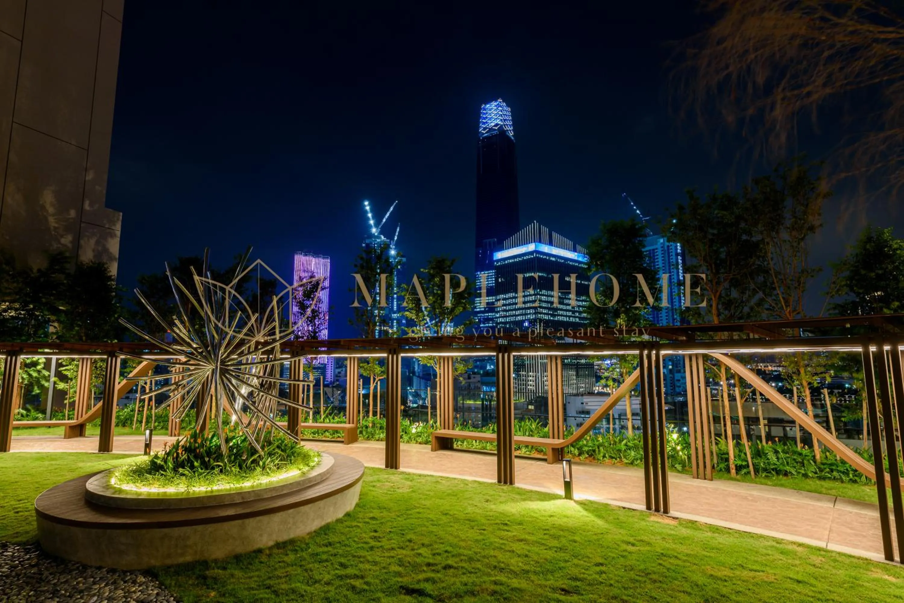 Garden in Axon Premier Suites Kuala Lumpur