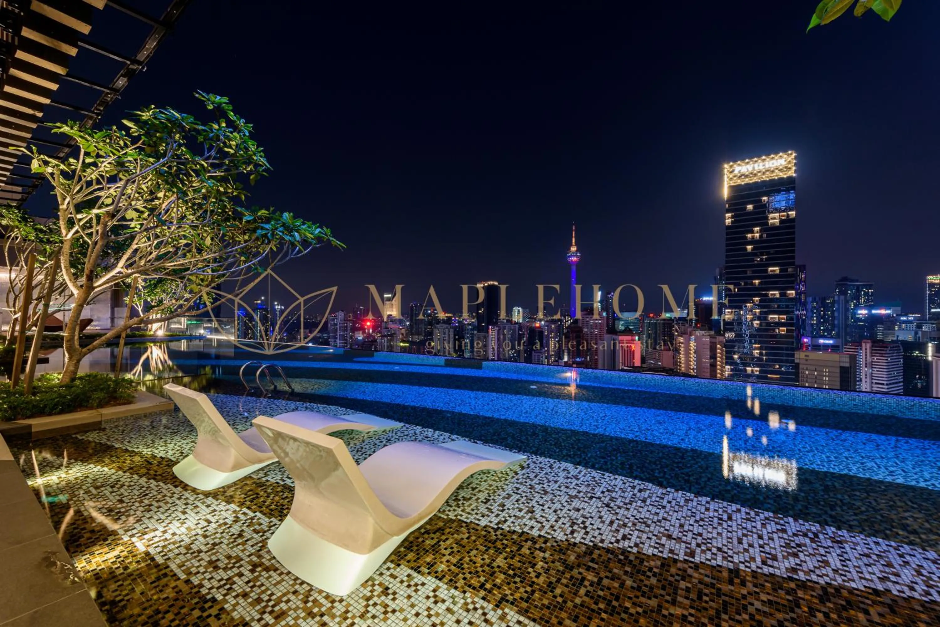 City view in Axon Premier Suites Kuala Lumpur