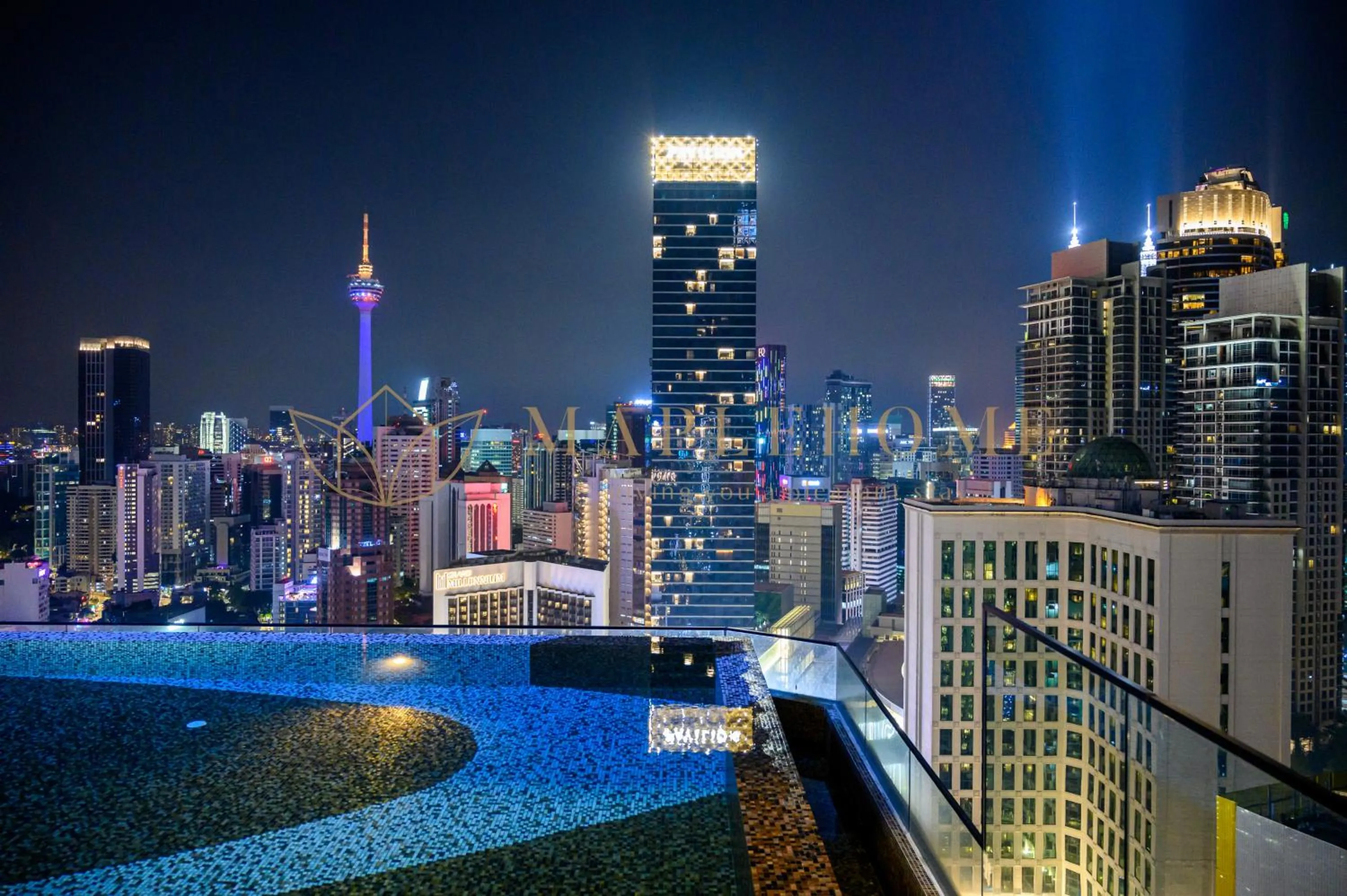 City view in Axon Premier Suites Kuala Lumpur