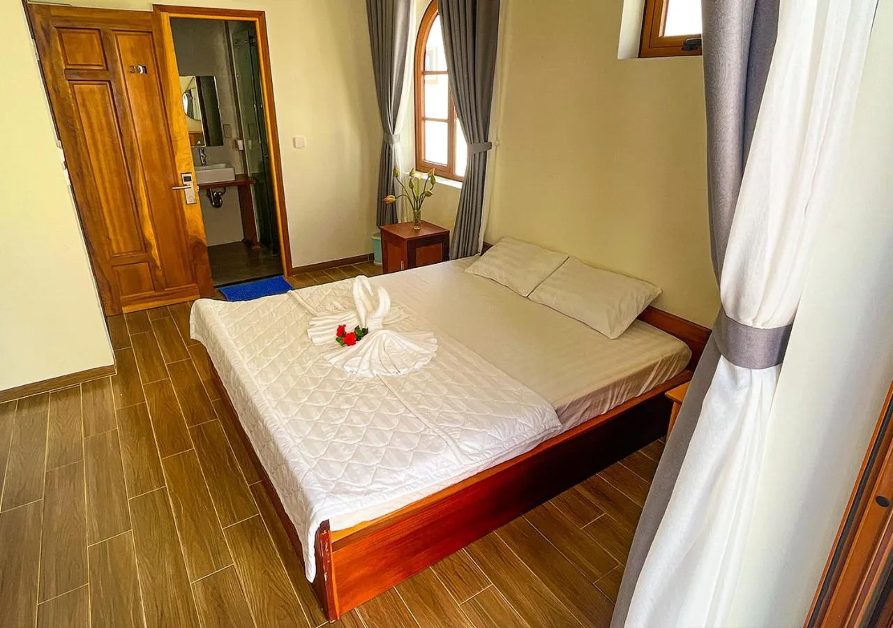 Bed in Thuận Linh Coffee & Homestay